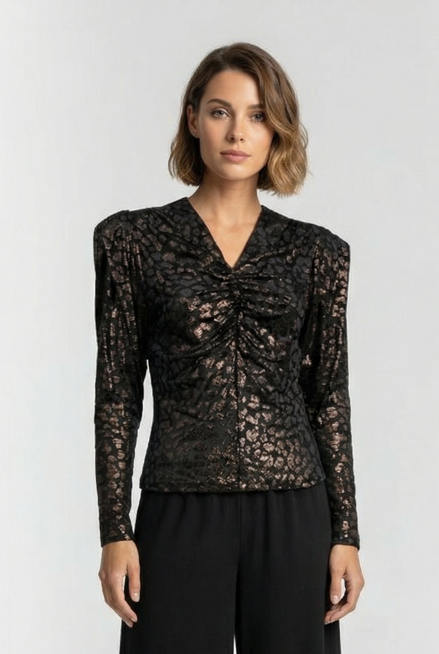 BLYN TOP BLACK LUREX 1