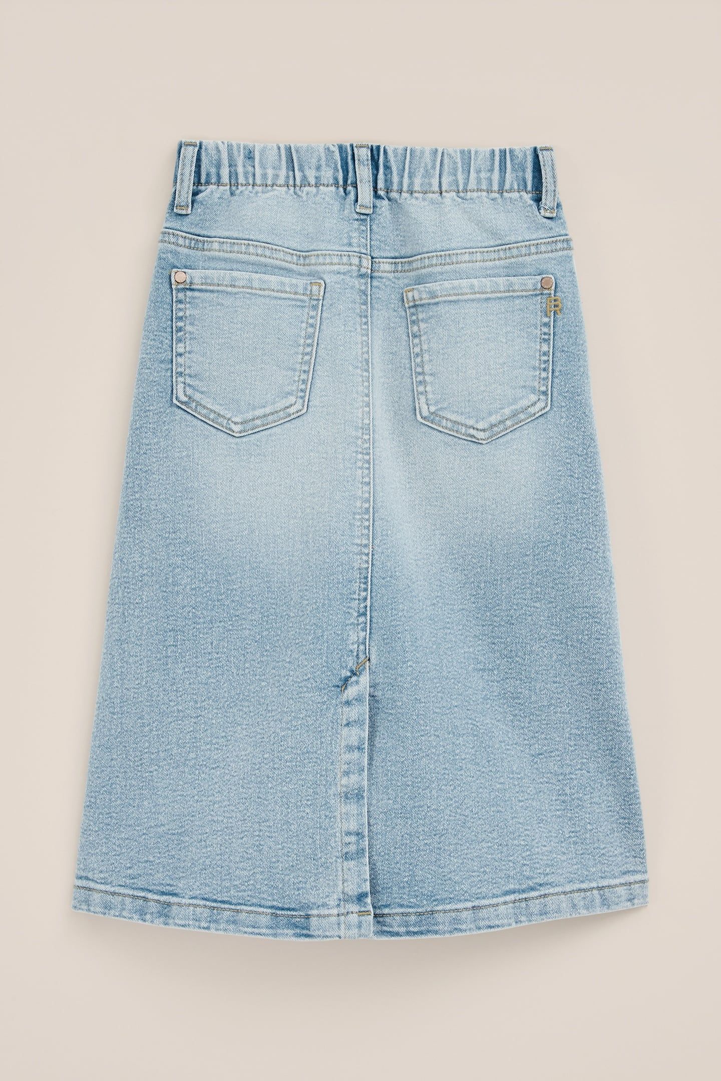 SKIRT MEDIUM LENGTH LIGHT BLUE 8