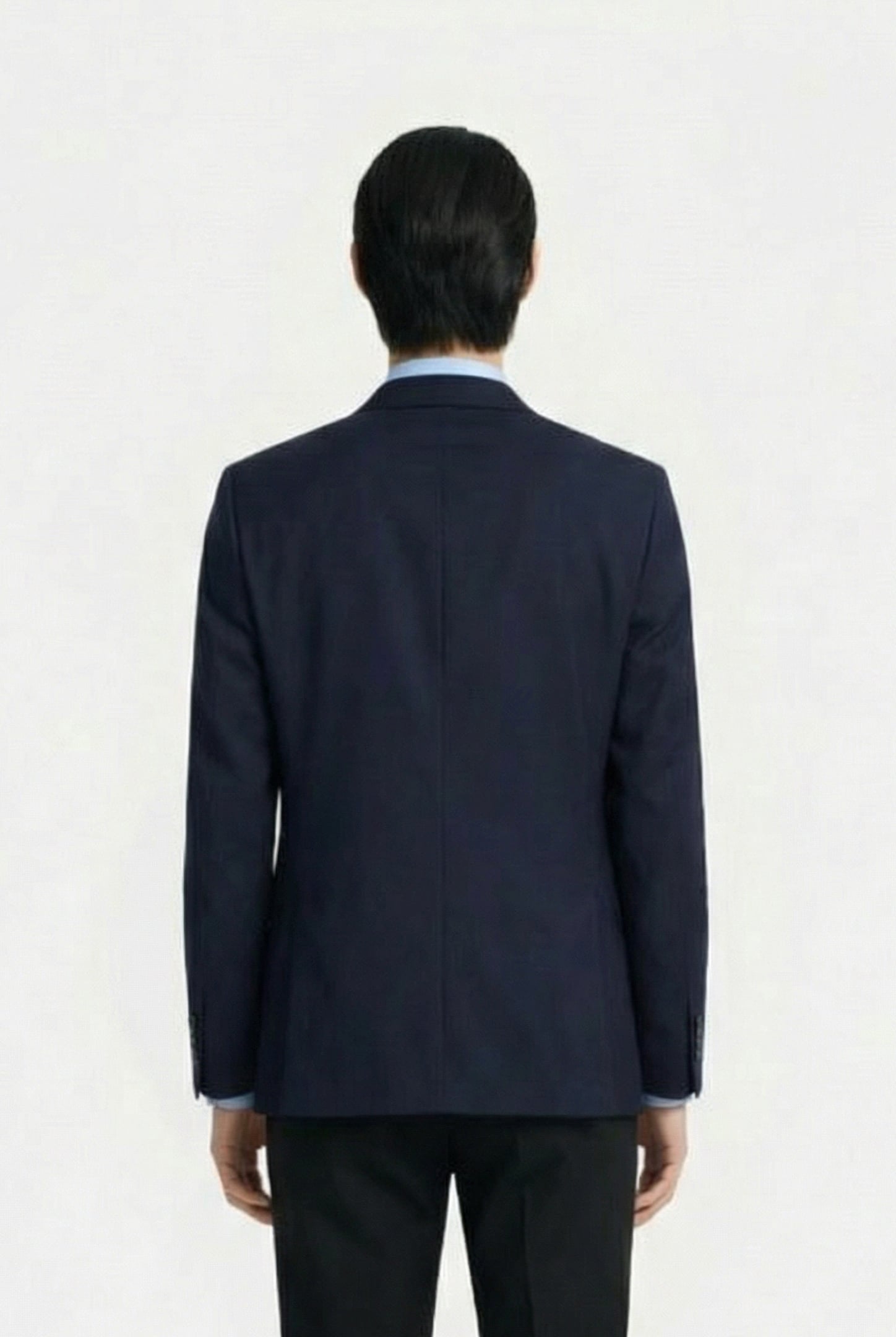 STRETCH WOOL REGULAR MIDNIGHT NAVY 2
