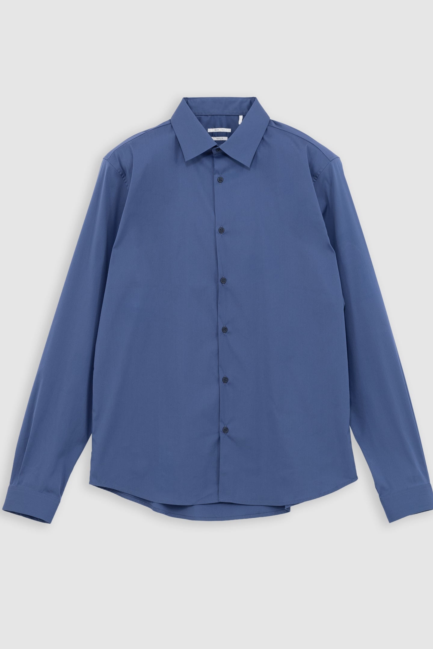 INK POPLIN SLIM SHIRT 4
