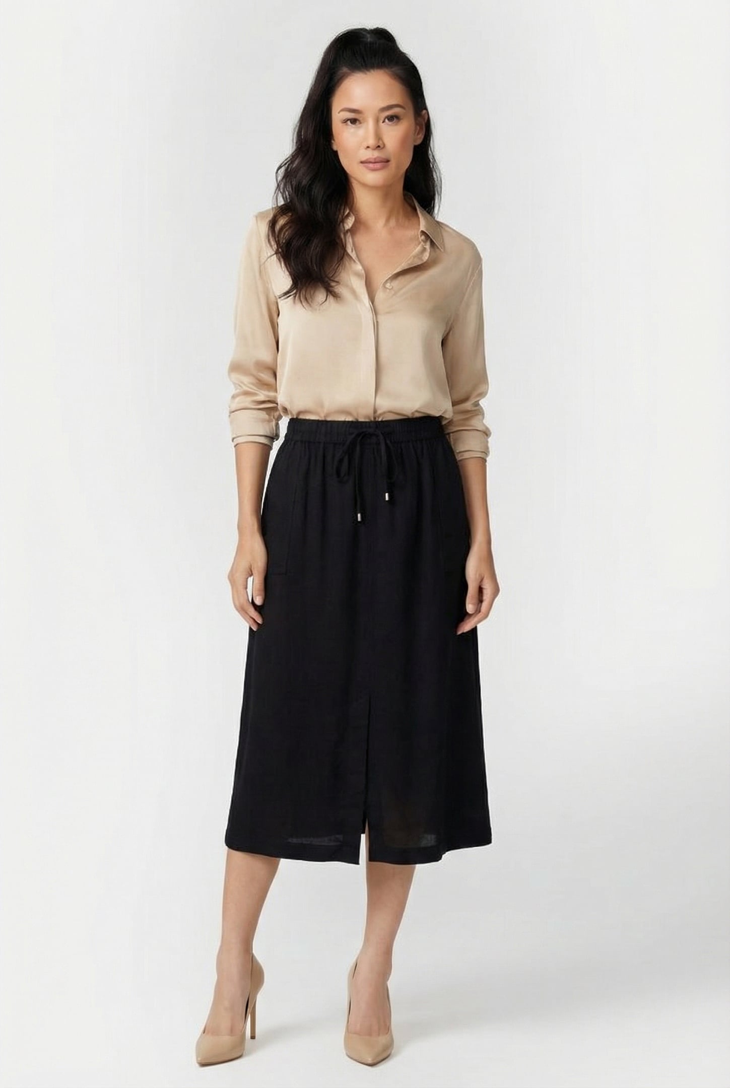 S.OLIVER SKIRTS BLACK 1