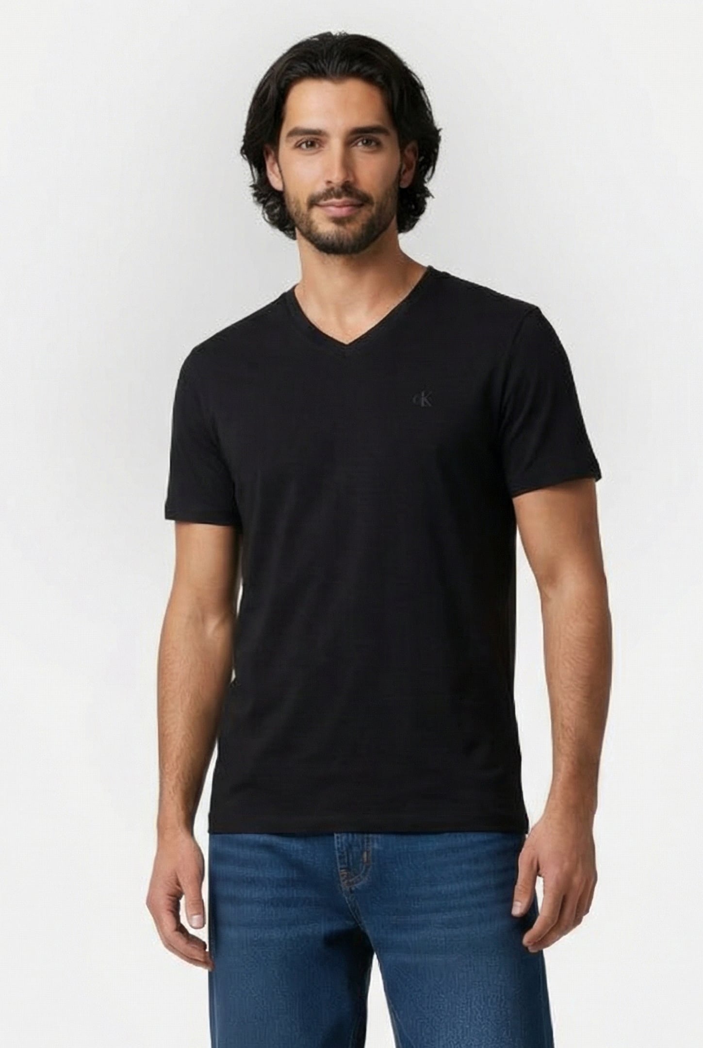 SS SMOOTH CTTN SOLID BLACK 1