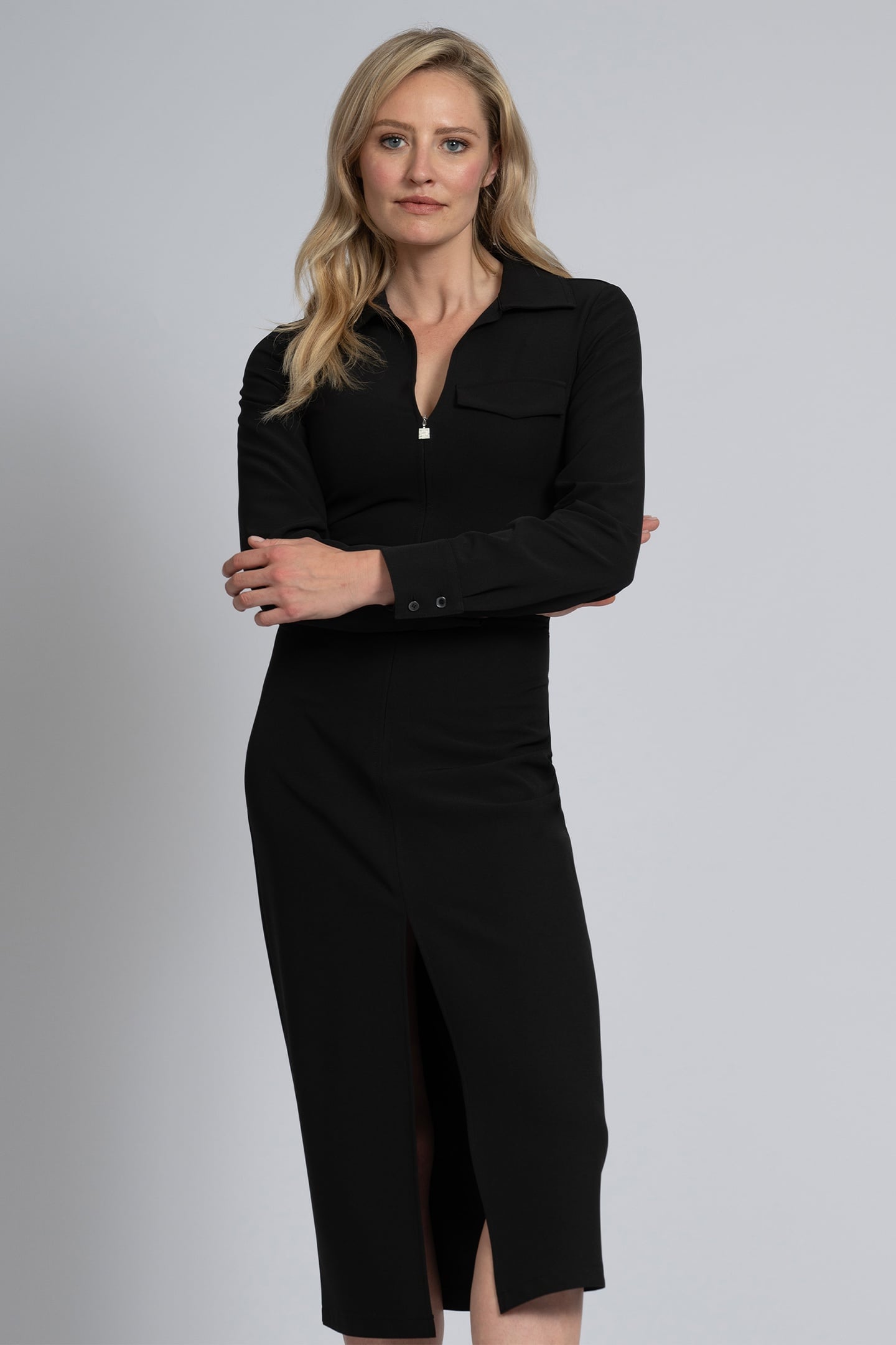 GAIAA DRESS BLACK 1