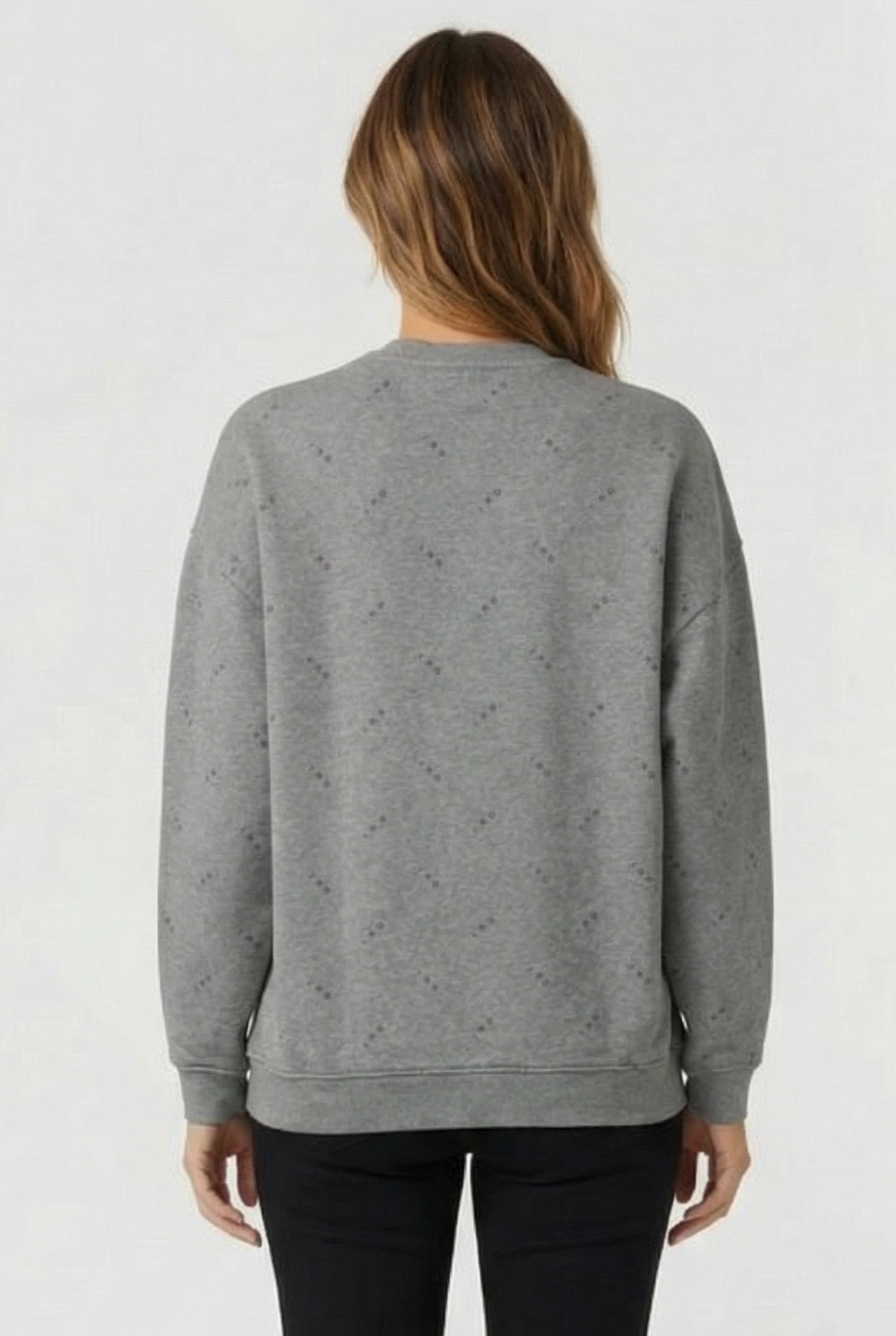 OLGA SWEAT MIXED GREY 2