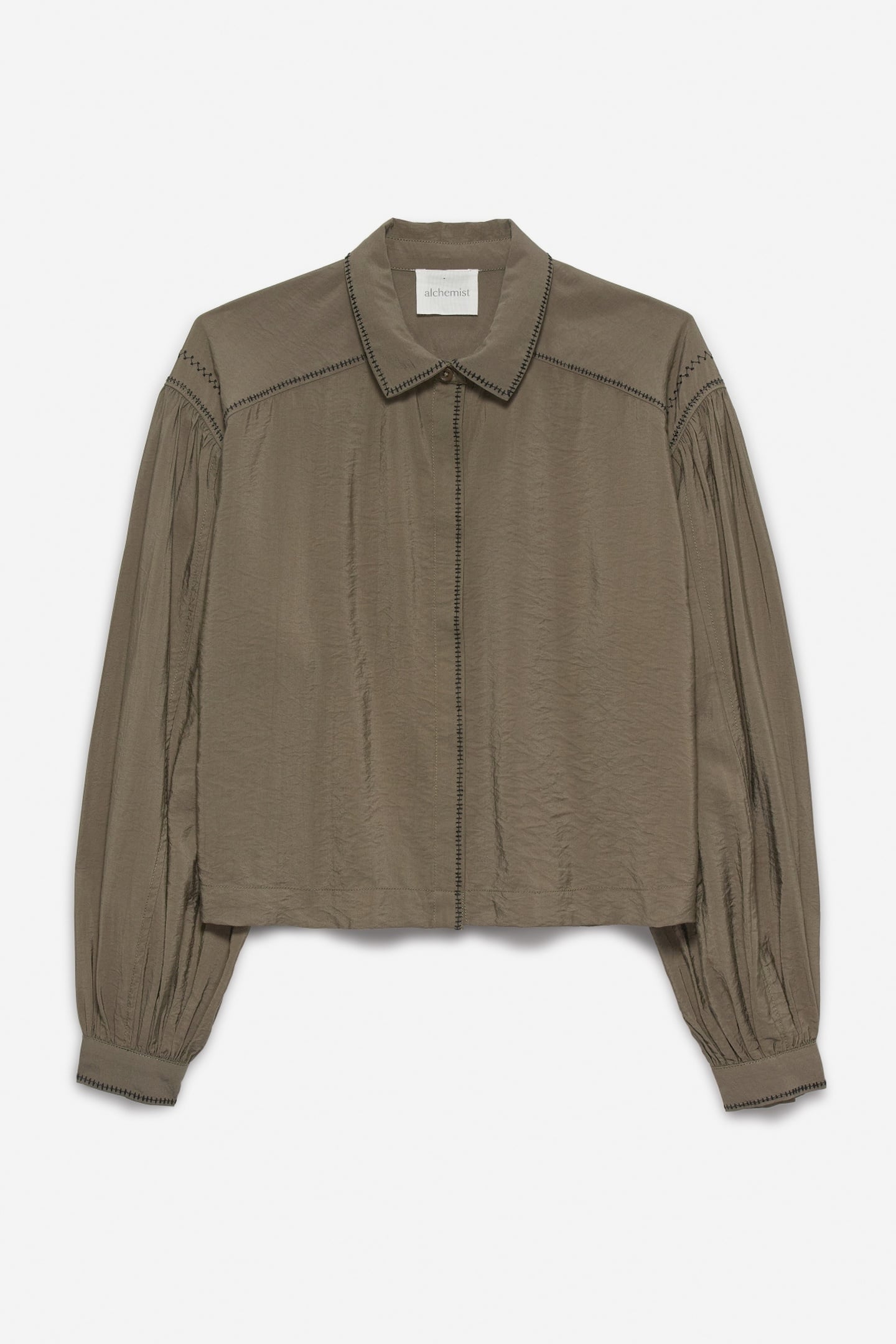 EVA BLOUSE KHAKI 4