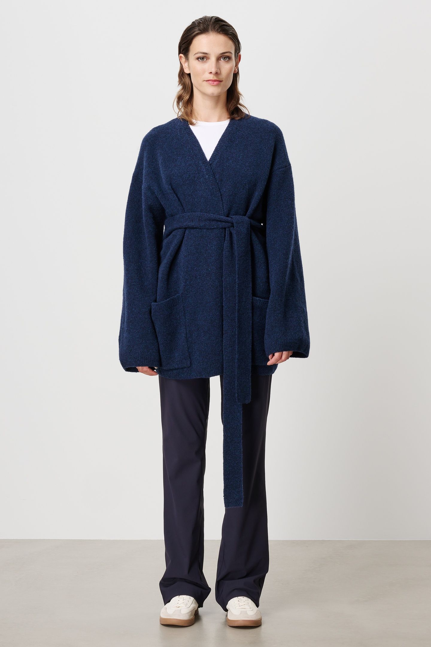 KIKI CARDI COAT DEEP BLUE 3