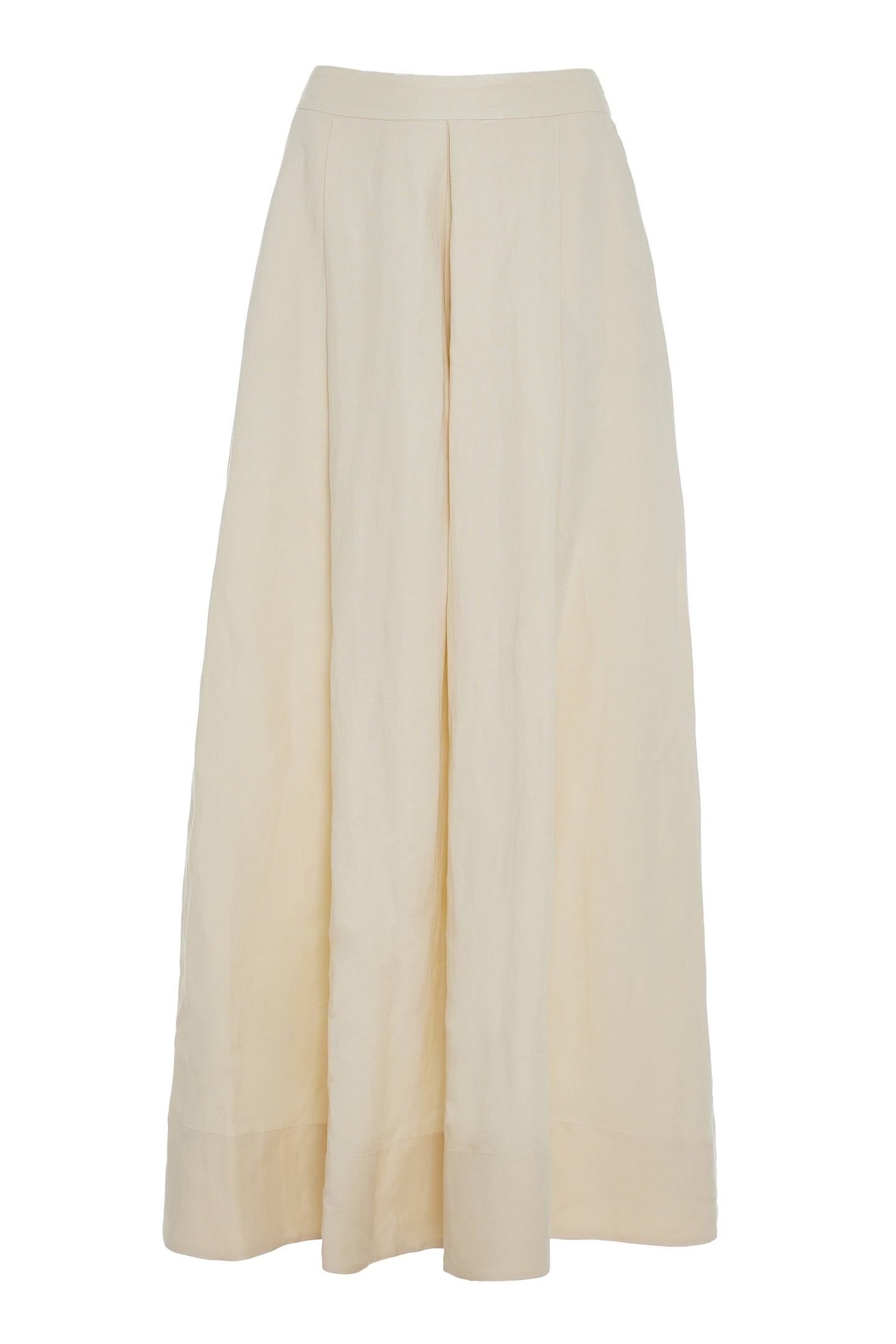 LOYALTY LONG SKIRT LINO ECRU 2