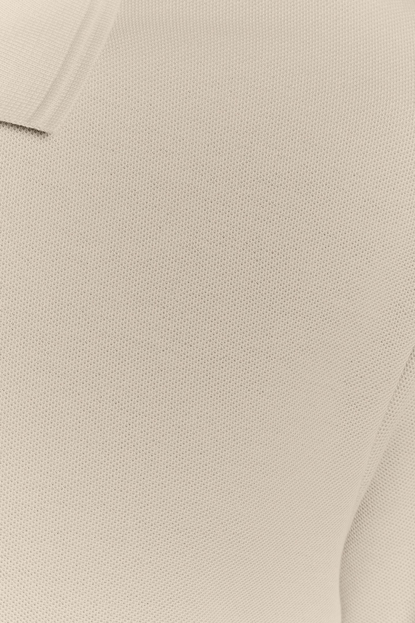 OTTOMAN HALF ZIP POLO SHIRT GREY TAUPE 5