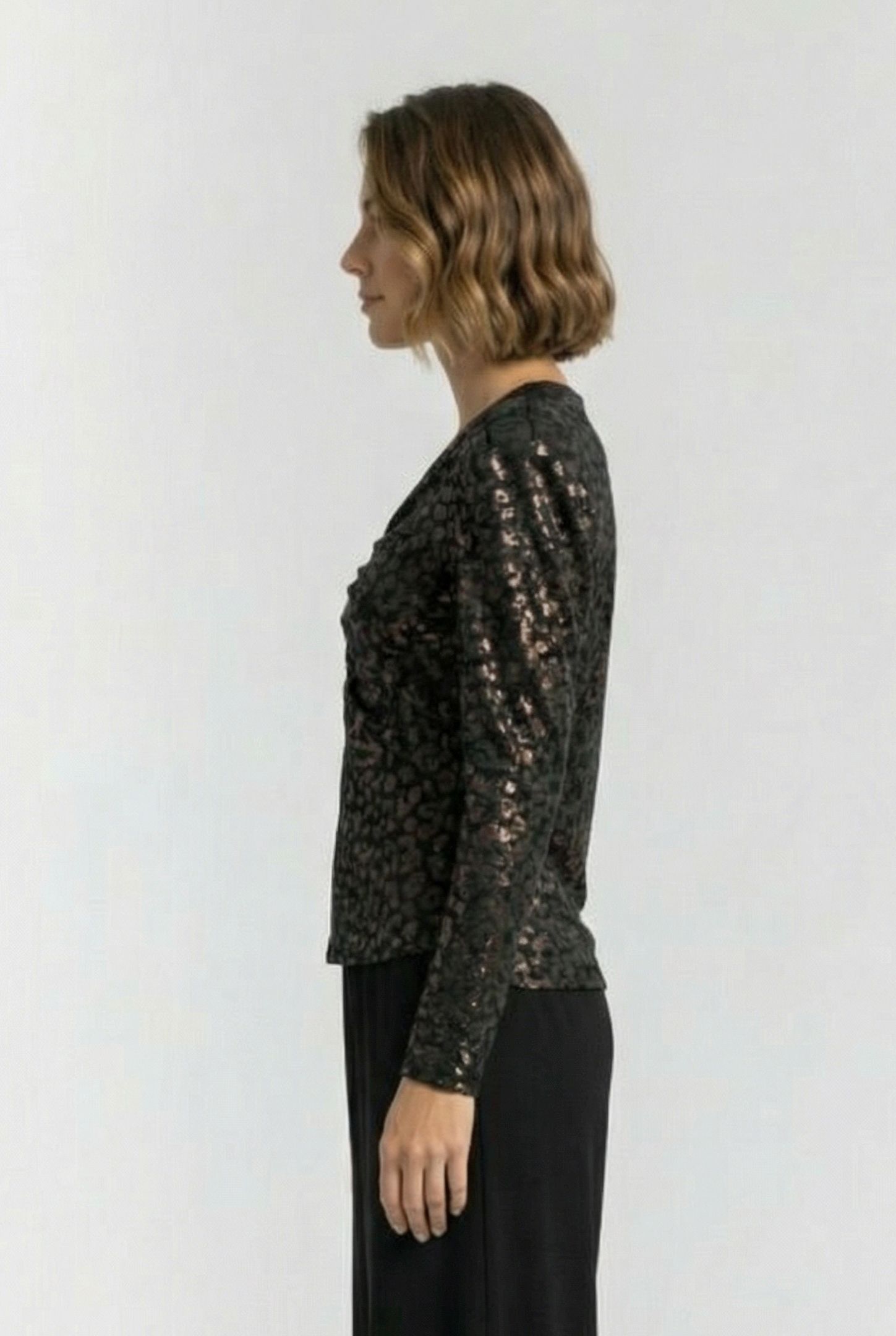 BLYN TOP BLACK LUREX 3