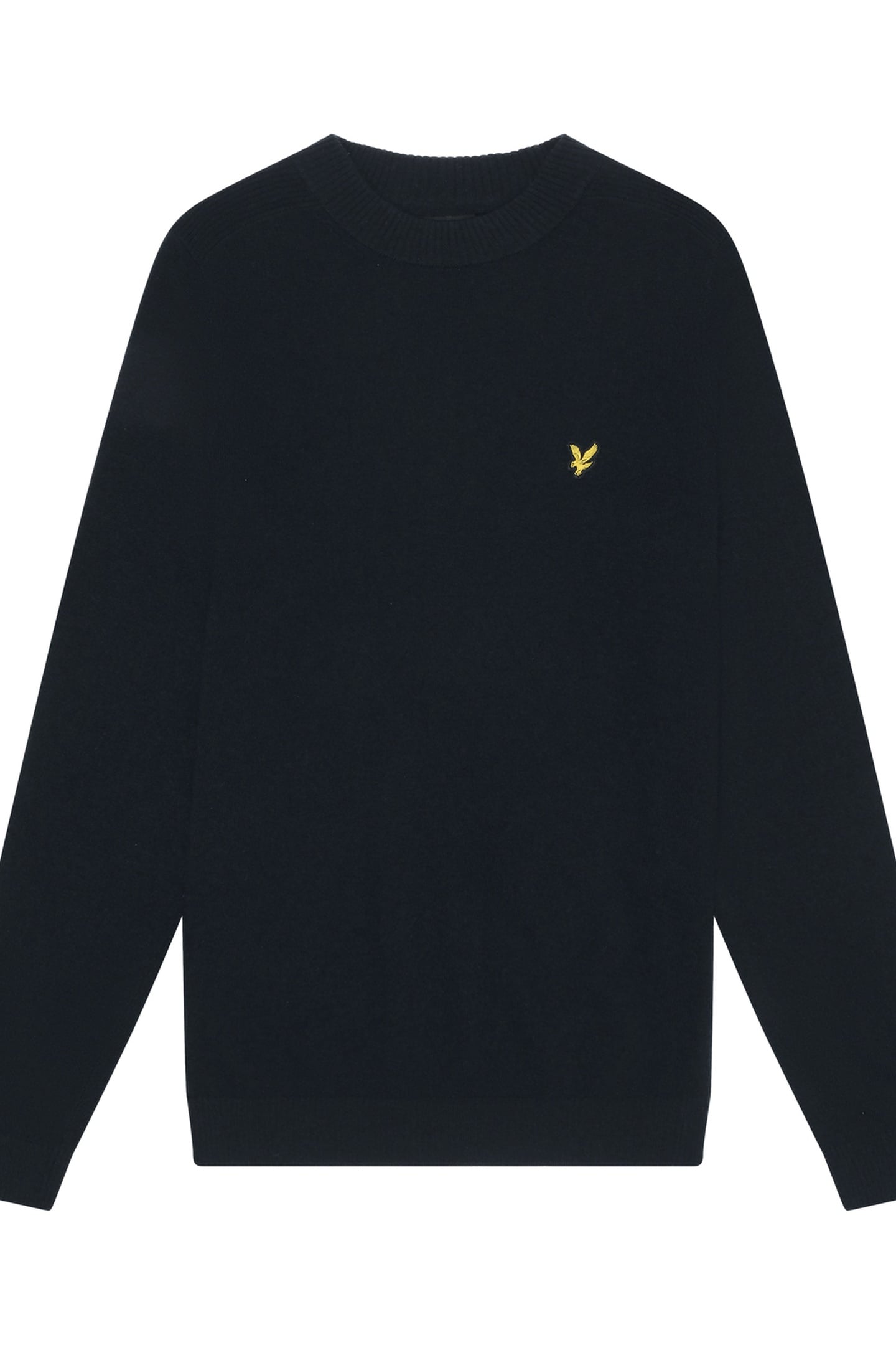 LAMBSWOOL BLEND MOCK NECK JUMPER DARK NAVY 4
