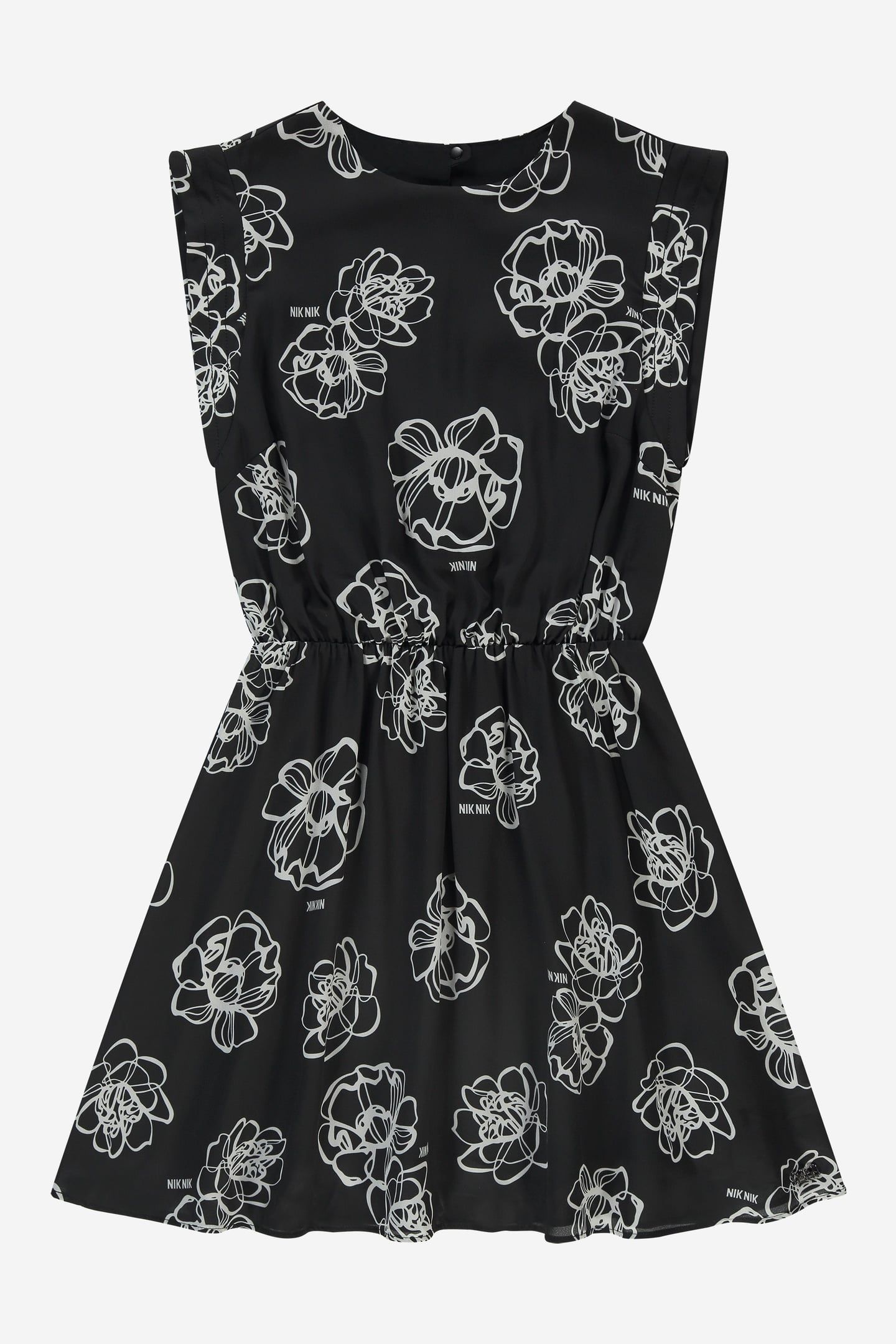 ROSEY DRESS BLACK 2