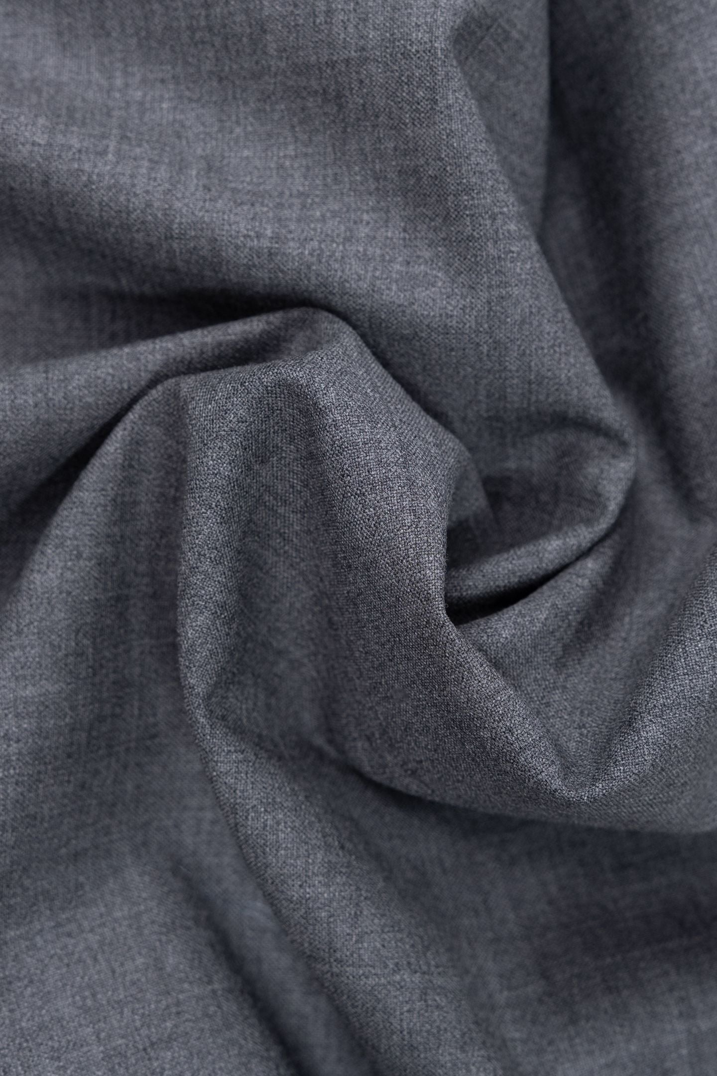 FAUX-PLAIN GREY WIDE-LEG SUIT PANTS 7