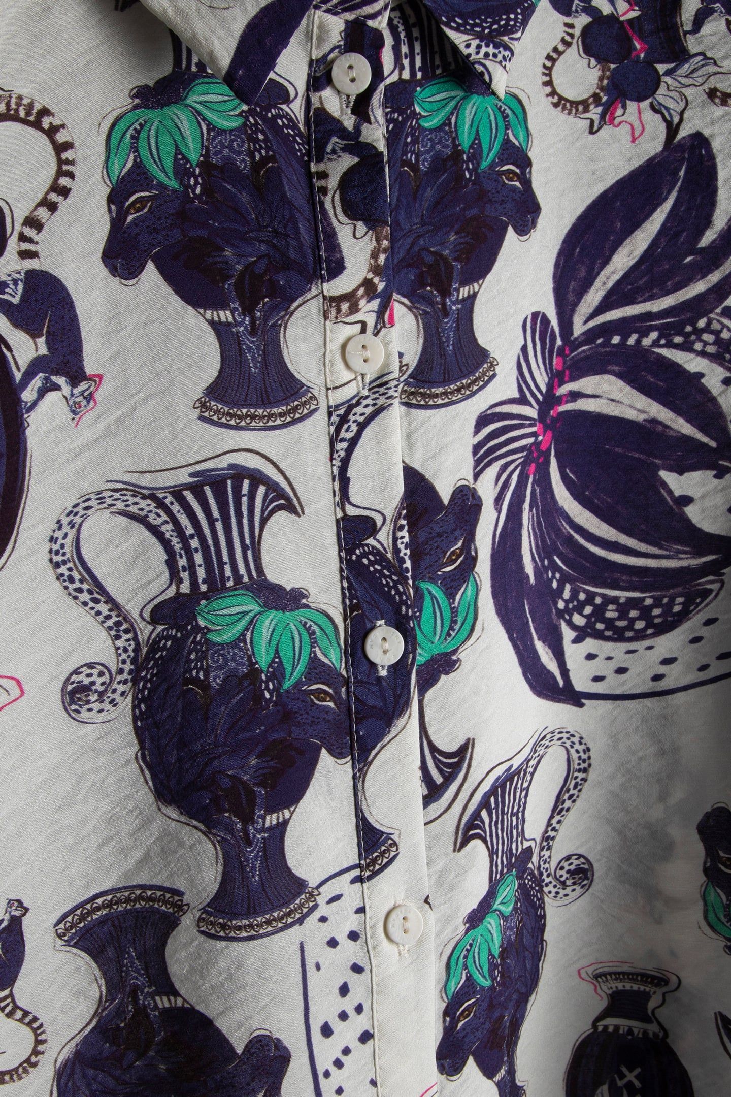 BLOUSE MILLY VASES CREAM 4