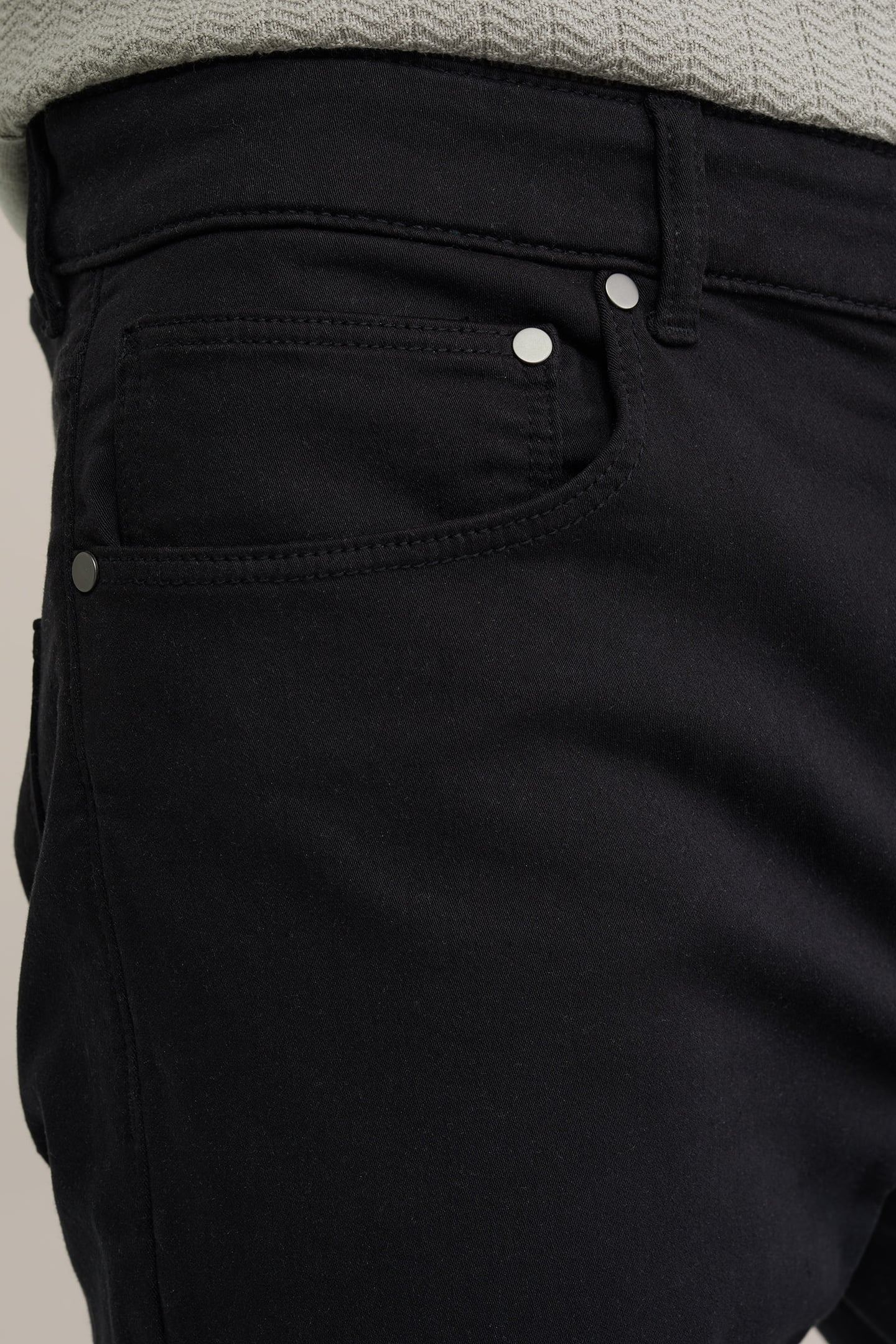5-POCKET MID WAIST BLACK 5