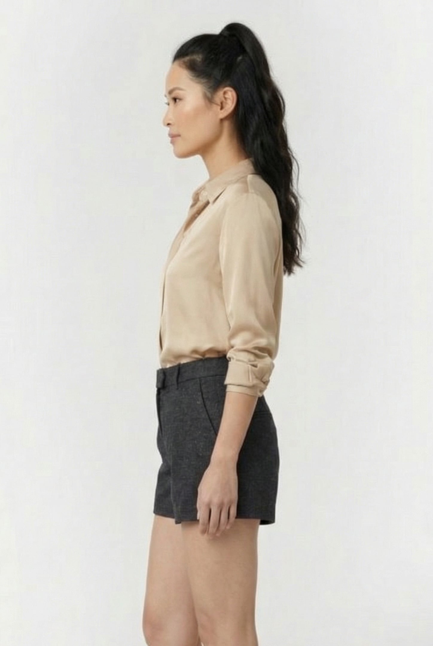 DONYA SHORT DARK GREY/BLACK 3