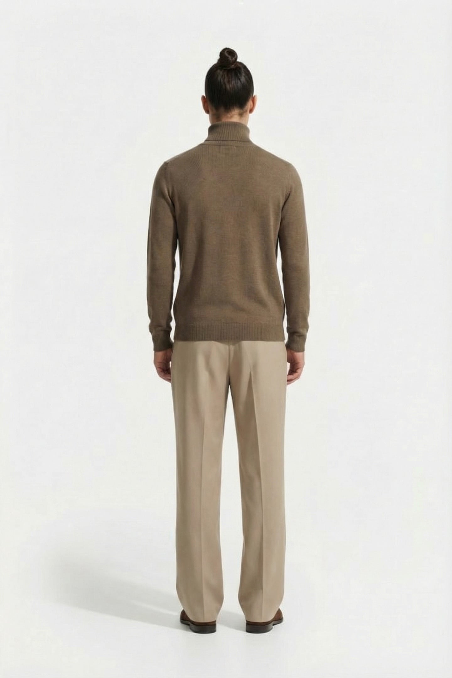 ROLLNECK LONG SLEEVE KNITS OLD PINE 2