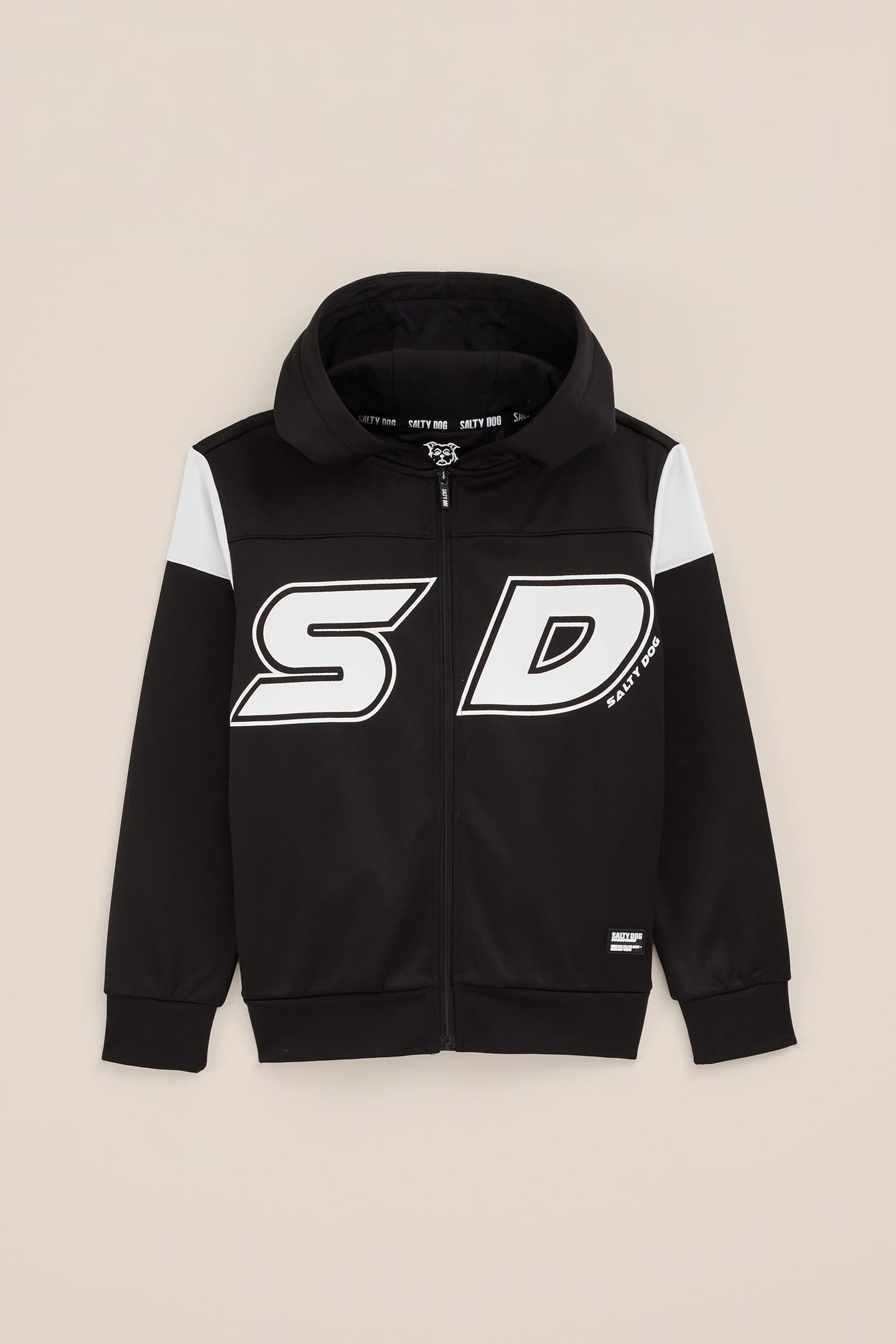 CARDIGAN WITH HOOD BLACK 3