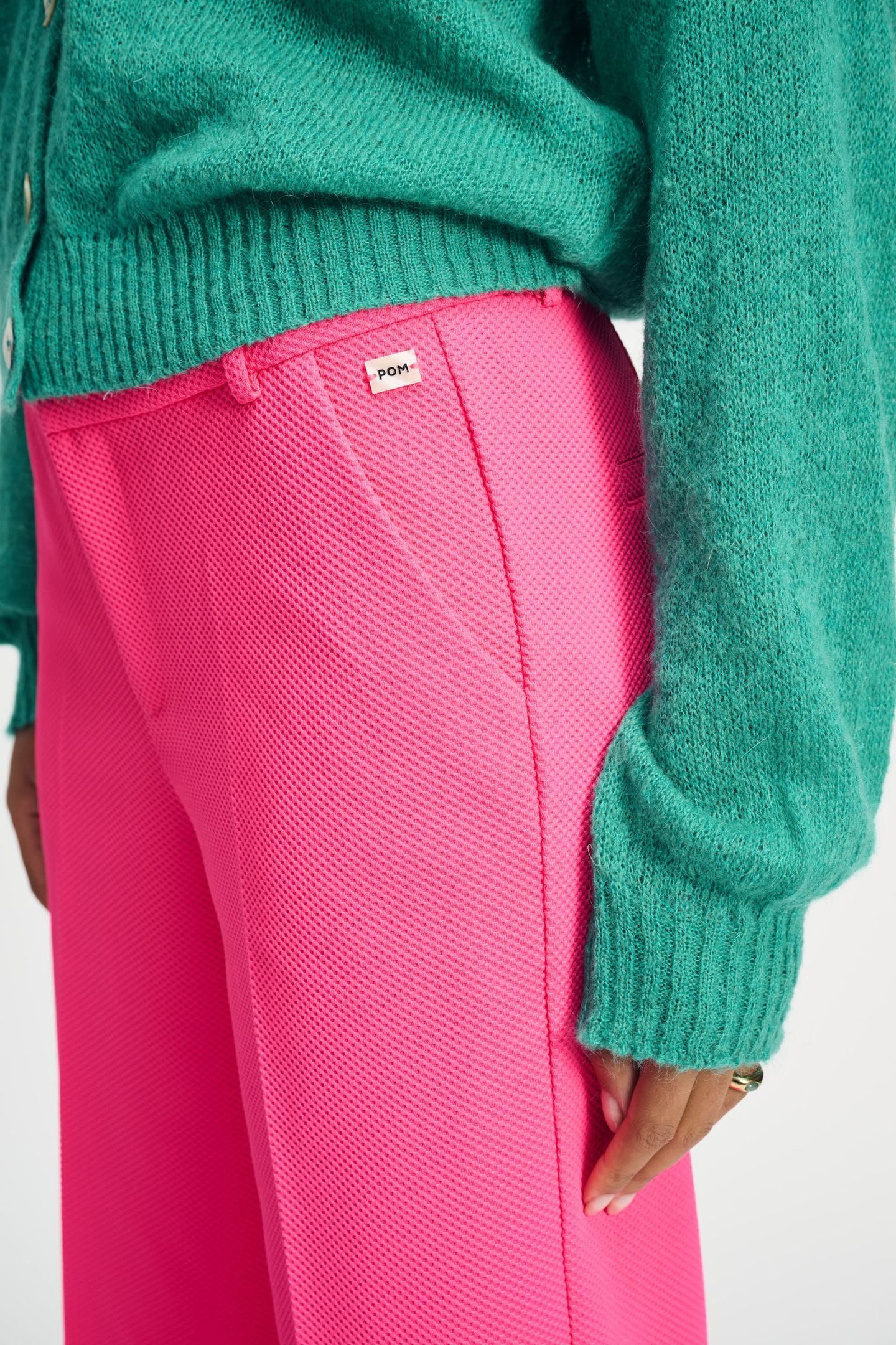 PANTS WIDE LEG VIBRANT PINK 7