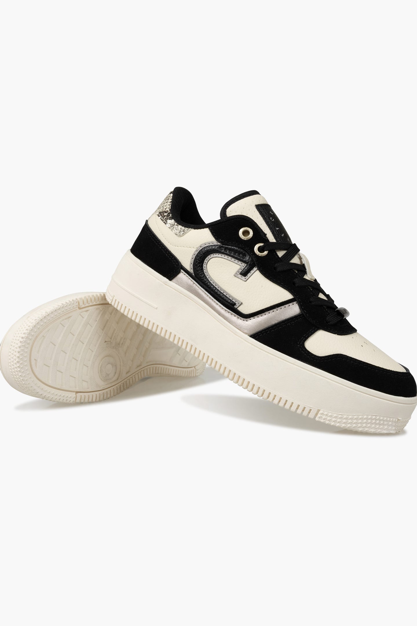 CAMPO LOW - TALL - FINE LIZZARD/SUEDE BLACK/BROWN 5