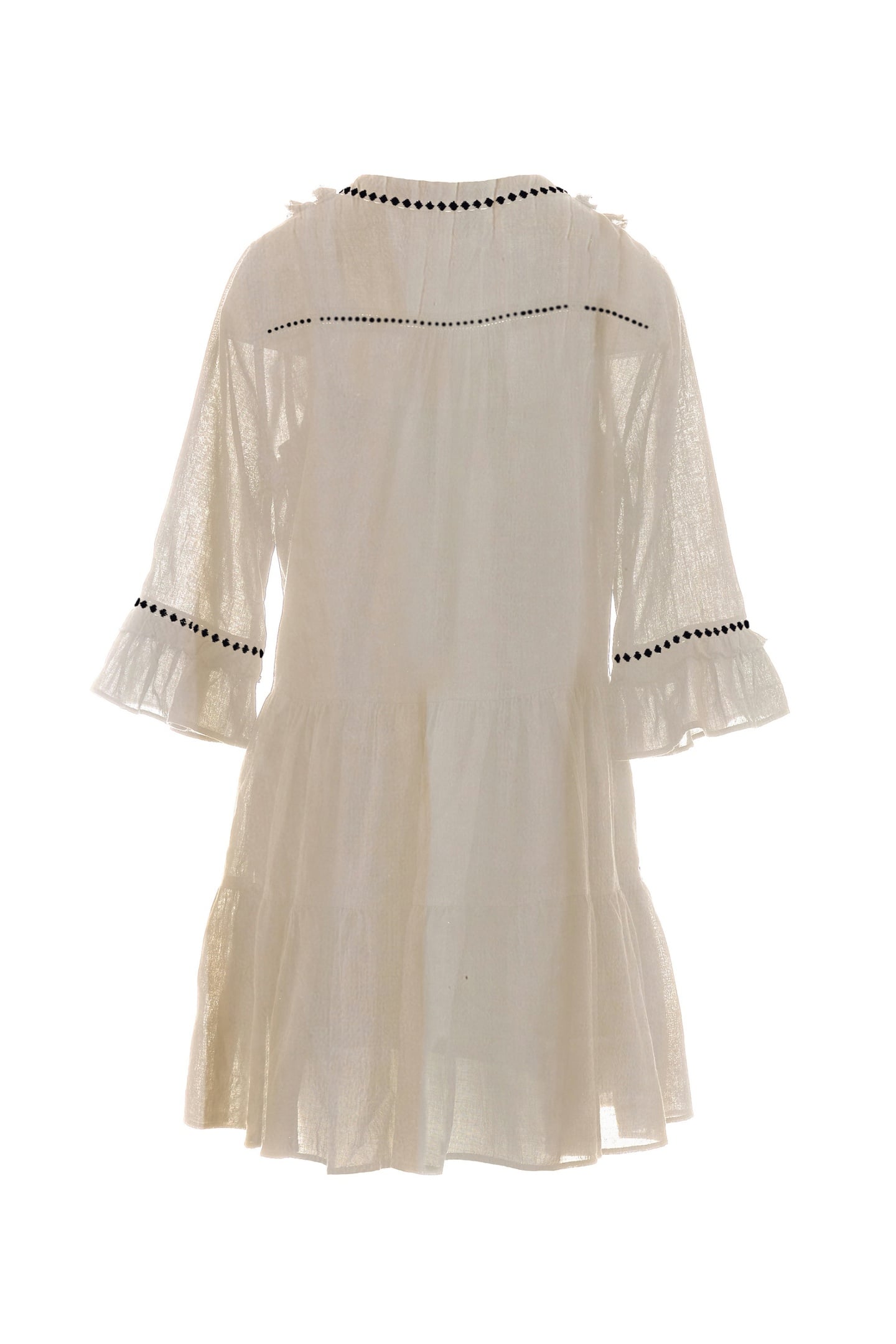 EFISTO SHORT DRESS GAZE OFFWHITE 4