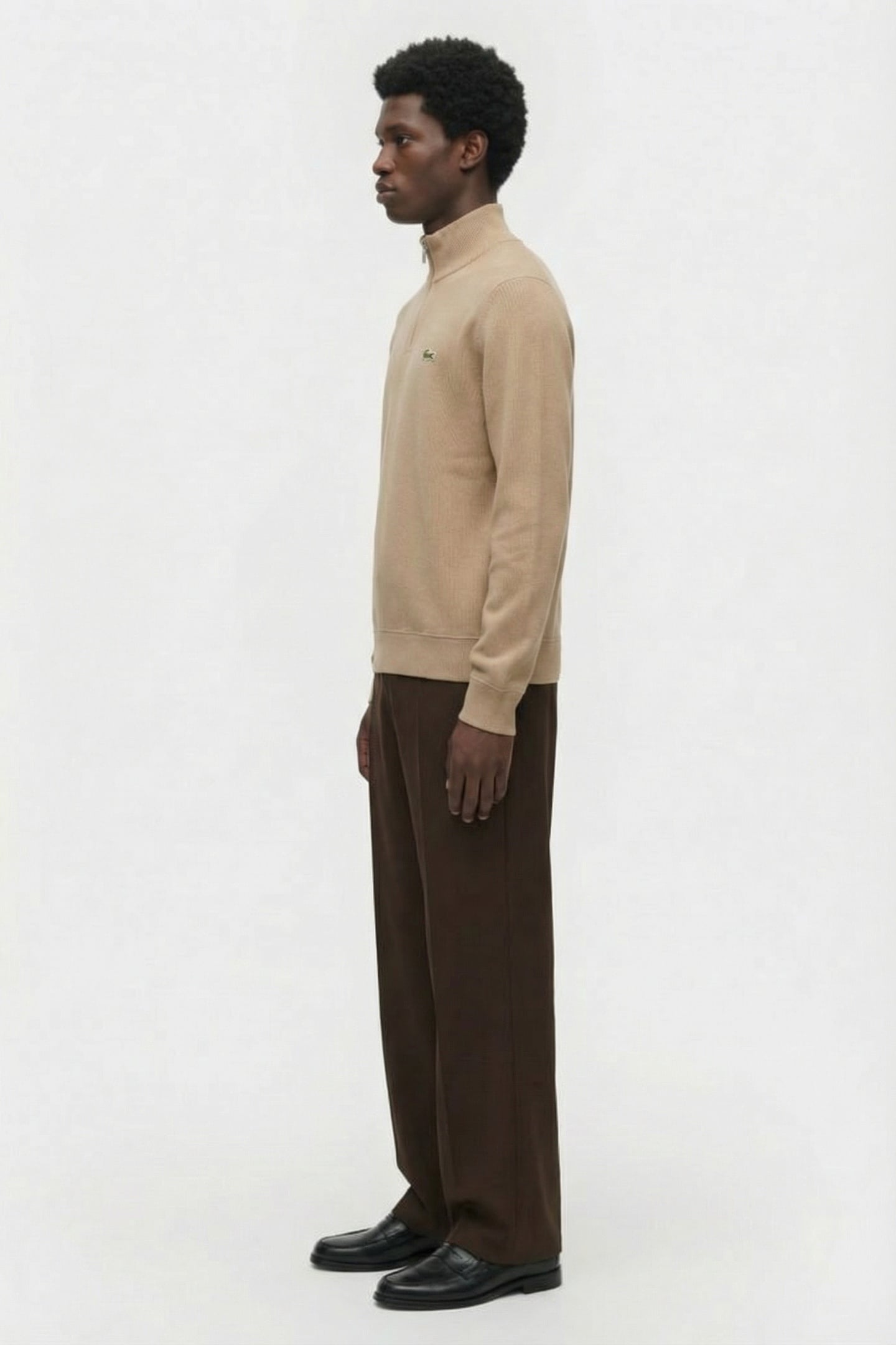 ZIP-UP HIGH NECK INTERLOCK SWEATSHIRT VIENNESE 3