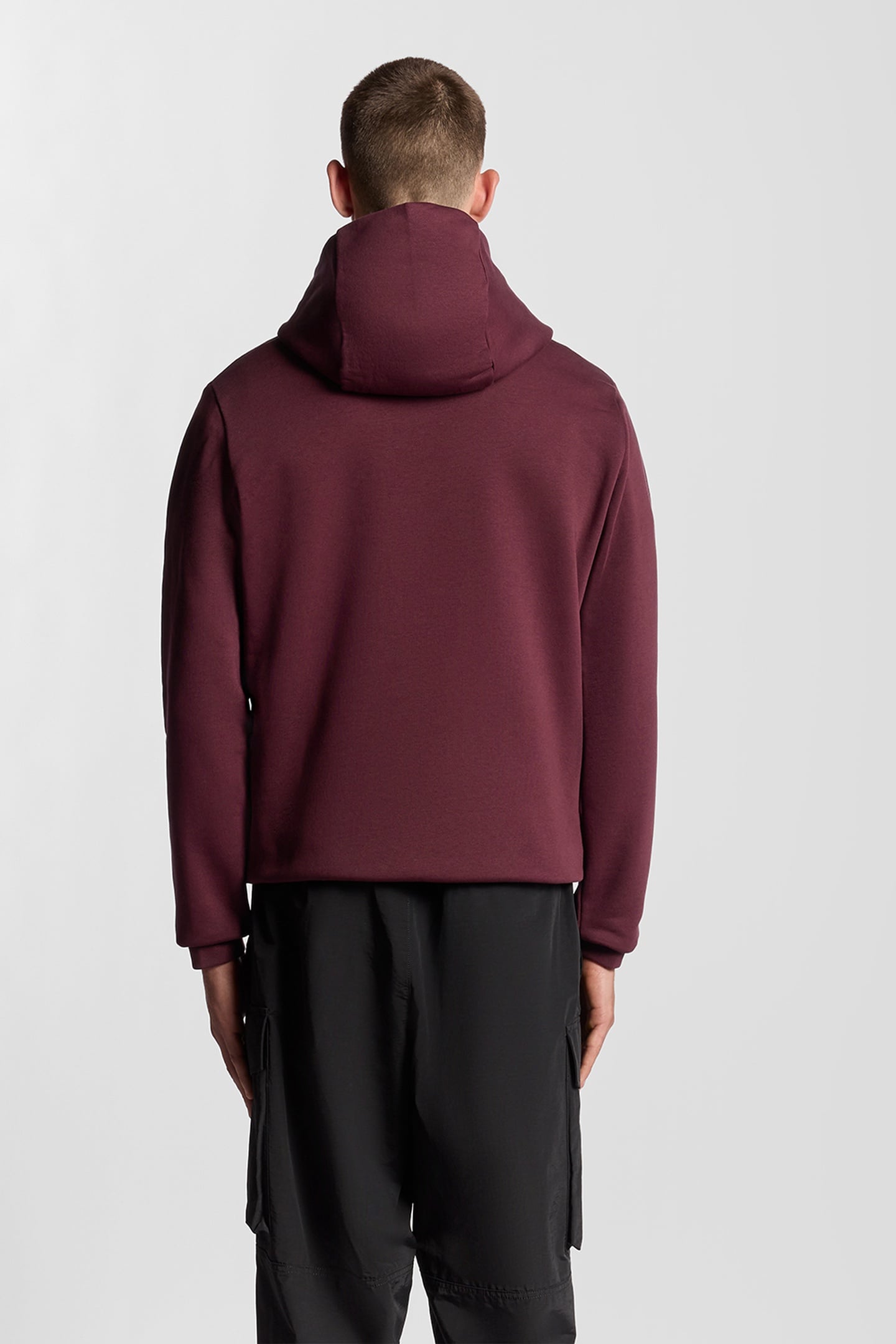 LOGO BRUSHBACK PULLOVER HOODIE PORT 3