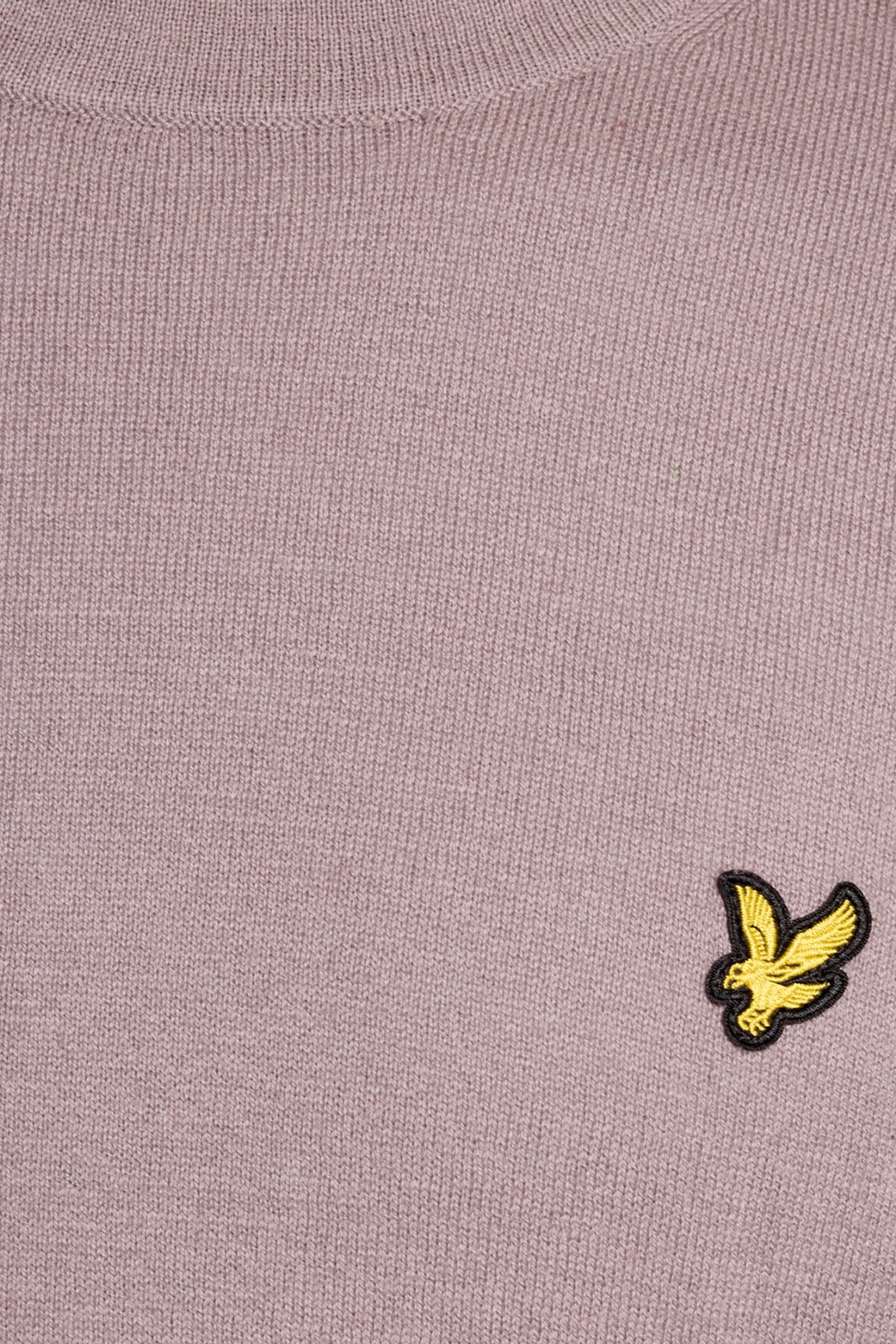 COTTON MERINO CREW NECK JUMPER GULL GREY 5