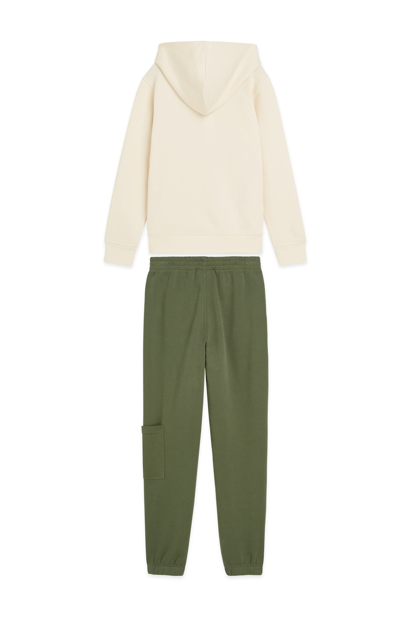BOYS HOODIE & JOGGER SET NATURAL 2
