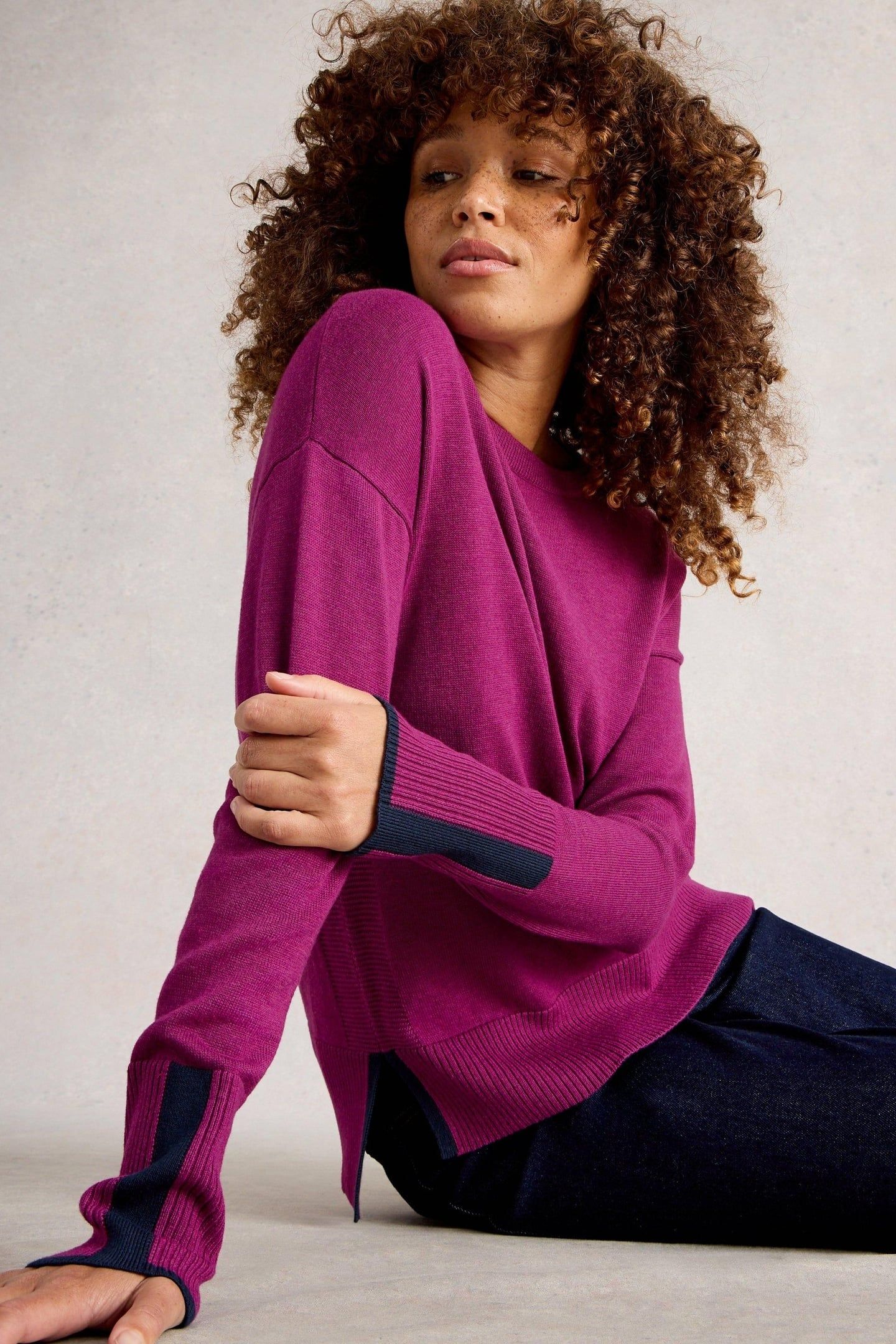 OLIVE JUMPER DARK PLUM 3