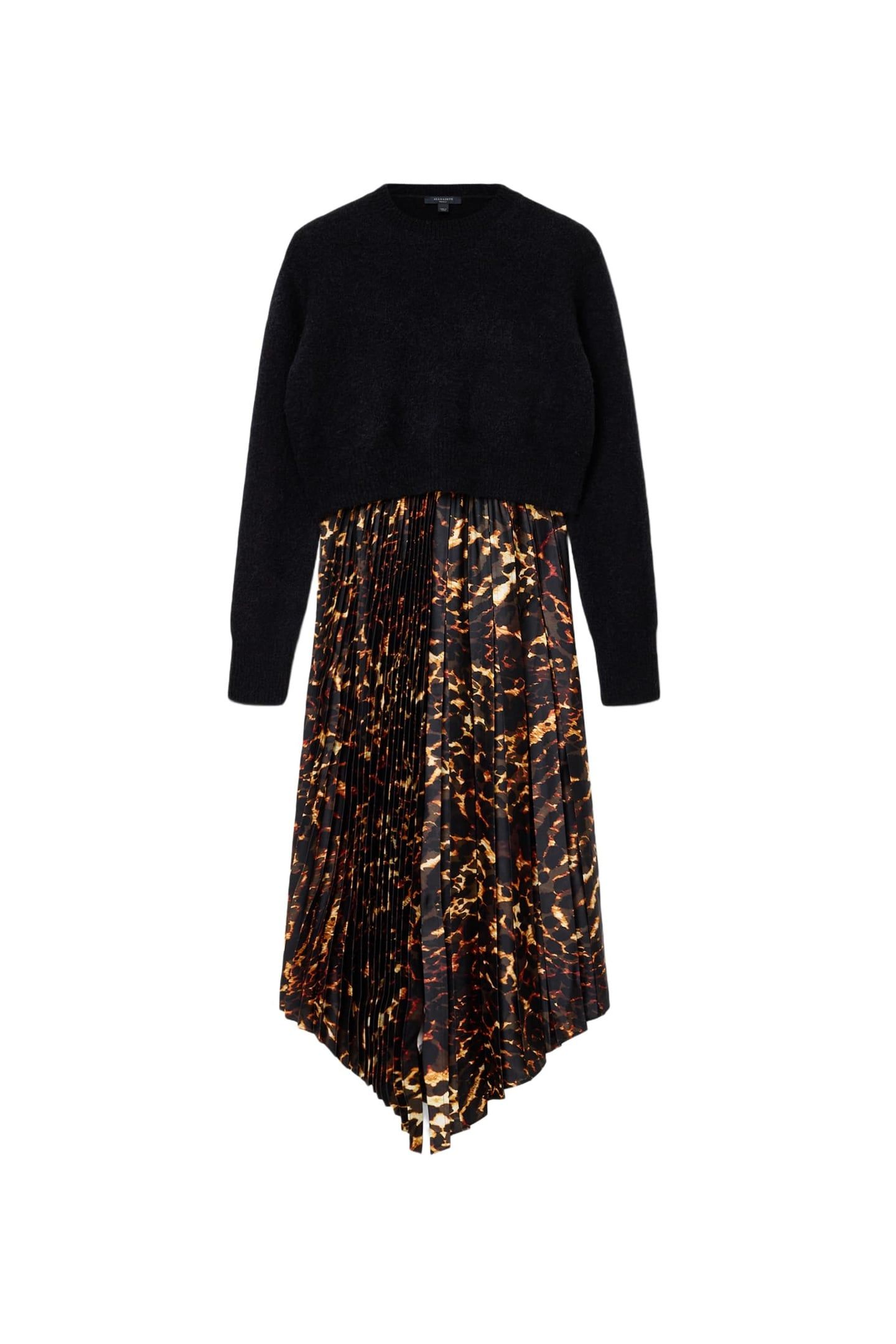 JAX PARDUS DRESS BLACK/BITTER BROWN 8
