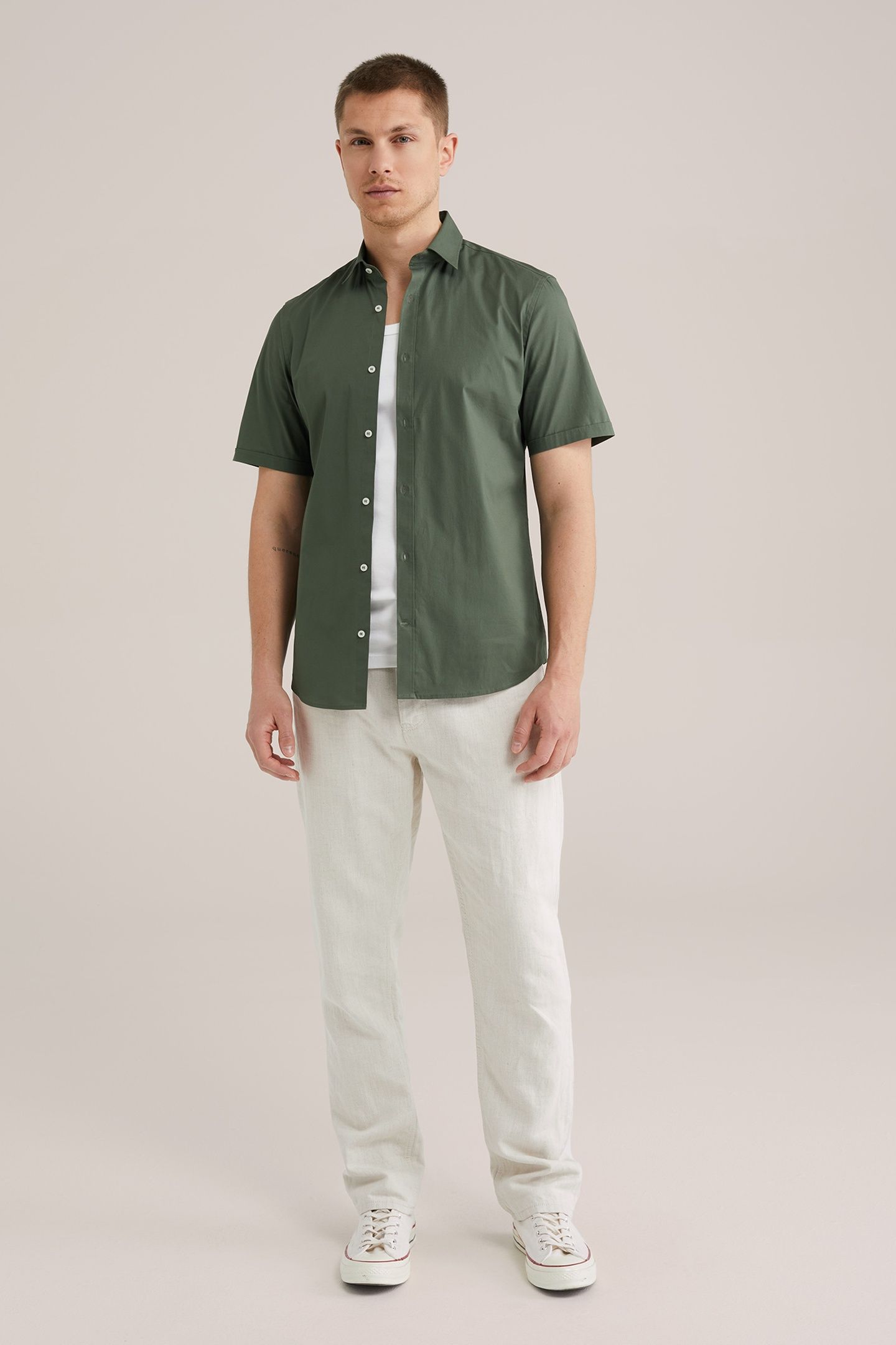 SHIRT DARK GREEN 1