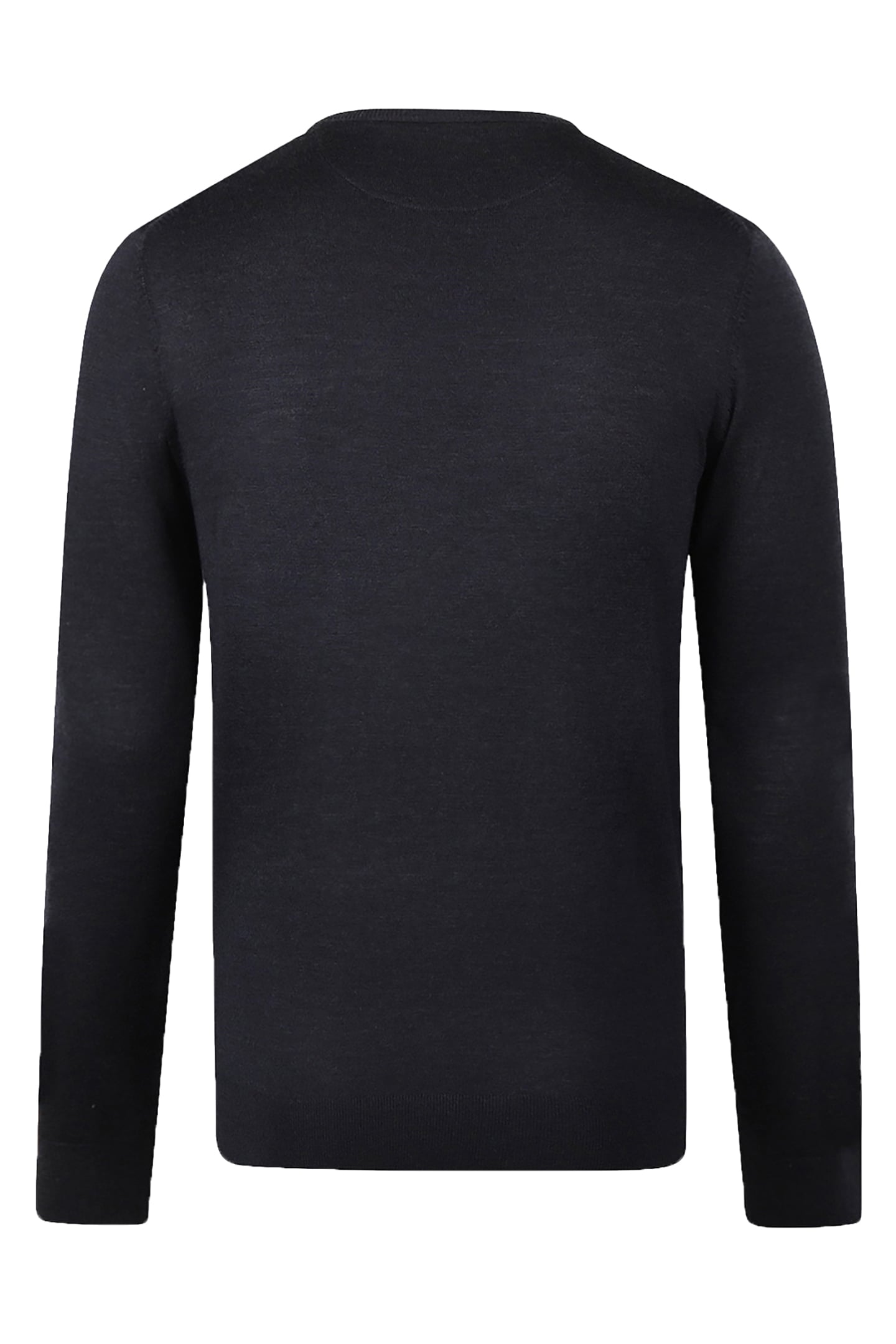 EXTRA FINE MERINO C-NECK SWEATER NAVY 2