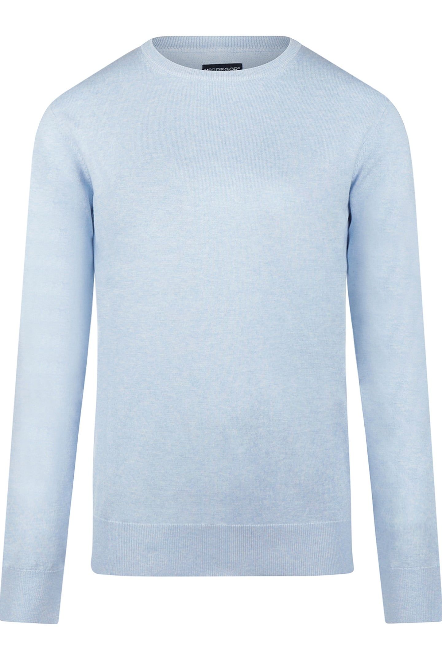 C-NECK SWEATER LIGHT BLUE 1
