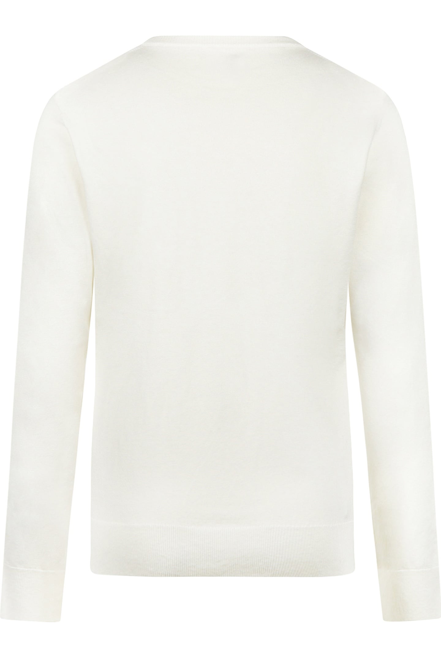 V-NECK SWEATER OFF WHITE 2