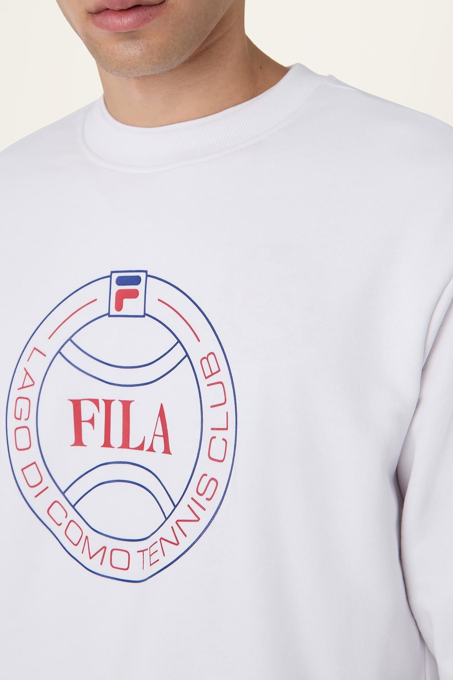 PARELLA RELAXED GRAPHIC SWEATSHIRT BRIGHT WHITE 6