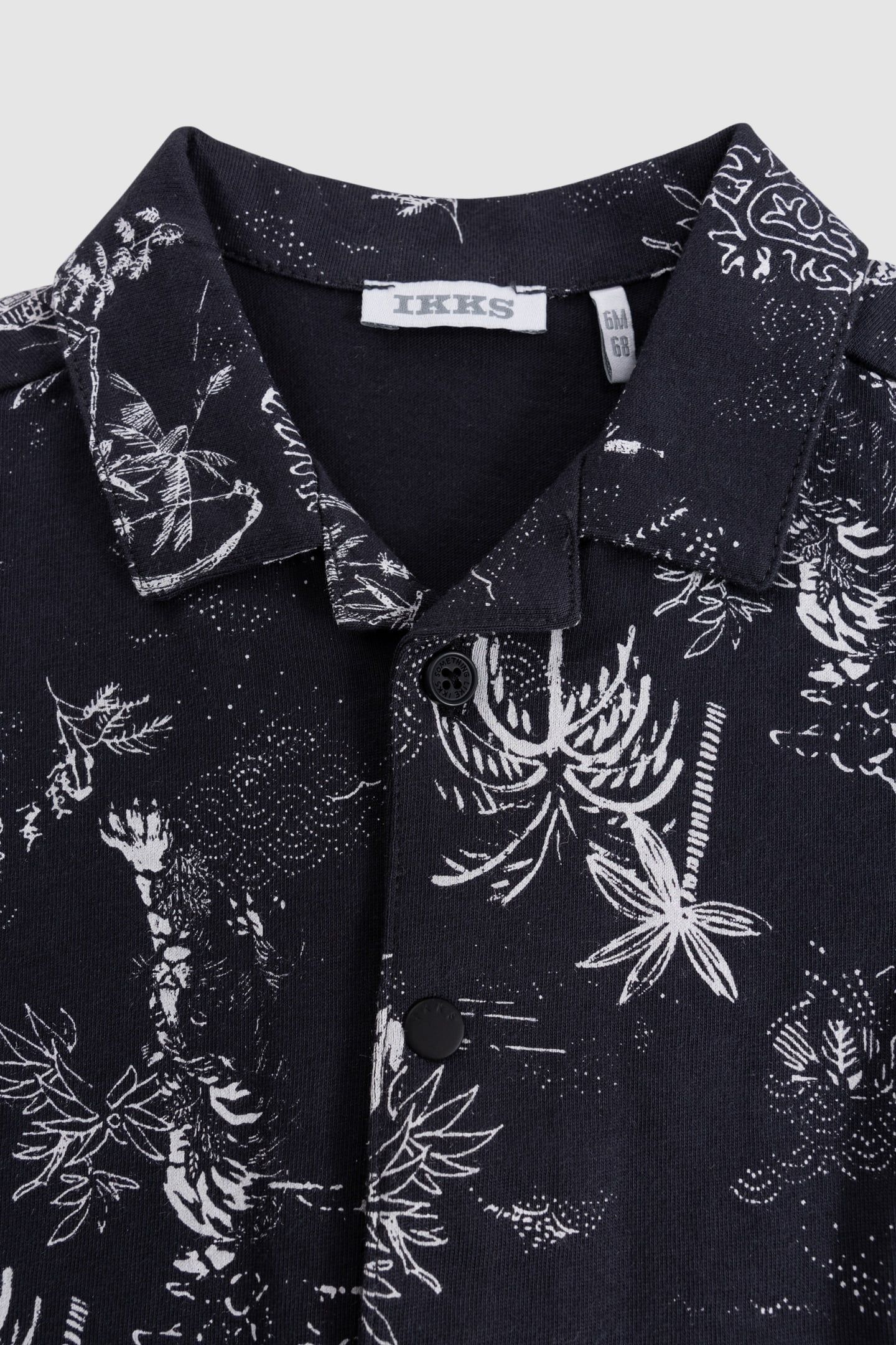 GREY JUNGLE PRINT SHIRT 3