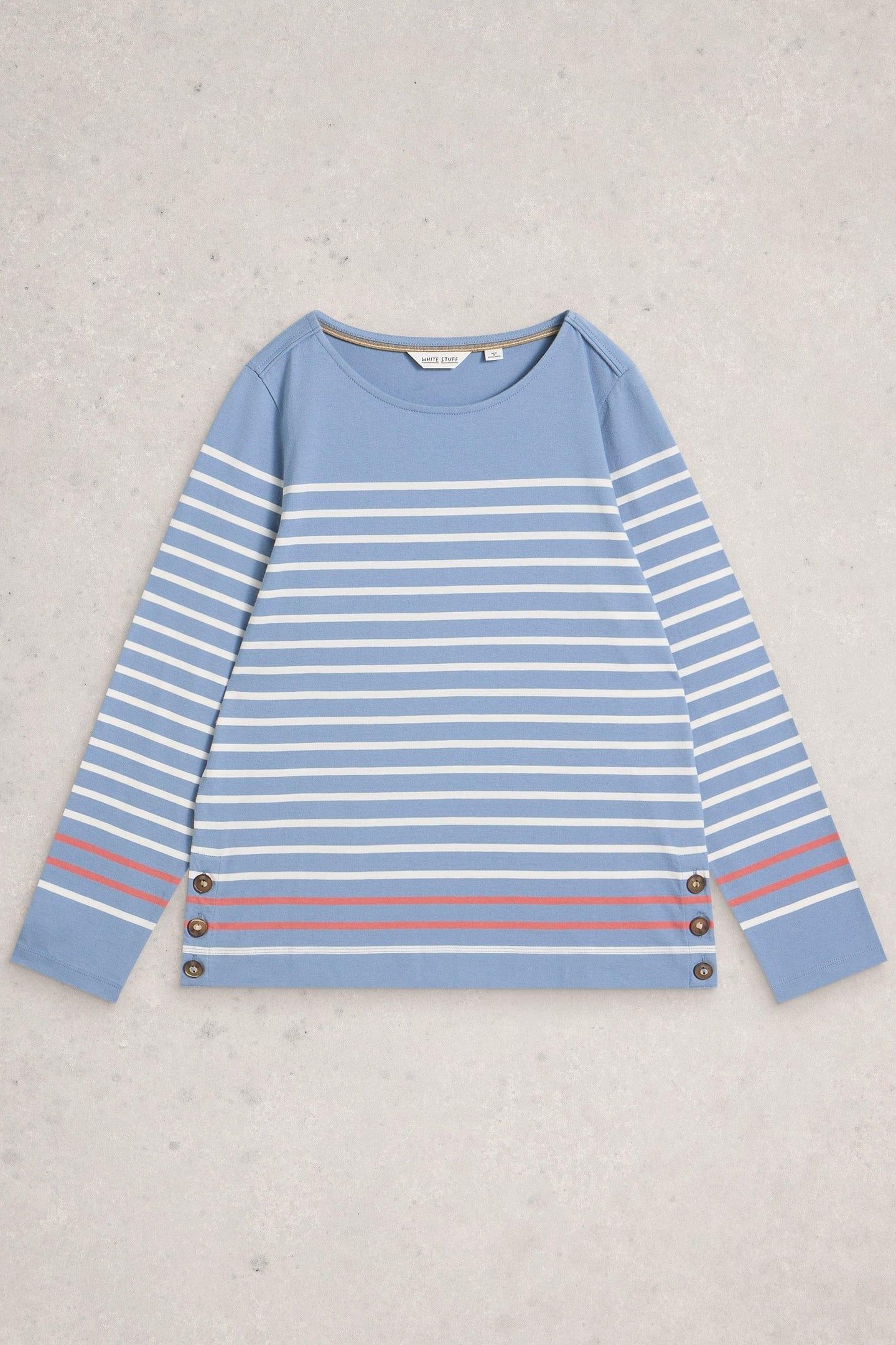 WILLOW LS TOP BLUE MULTI 3
