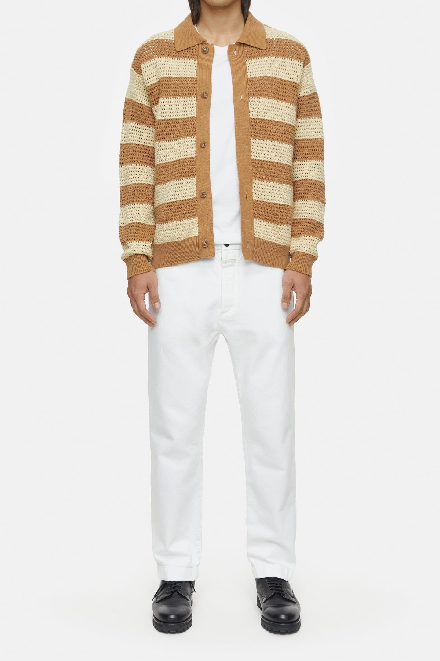 TACOMA TAPERED JEANS IVORY 3