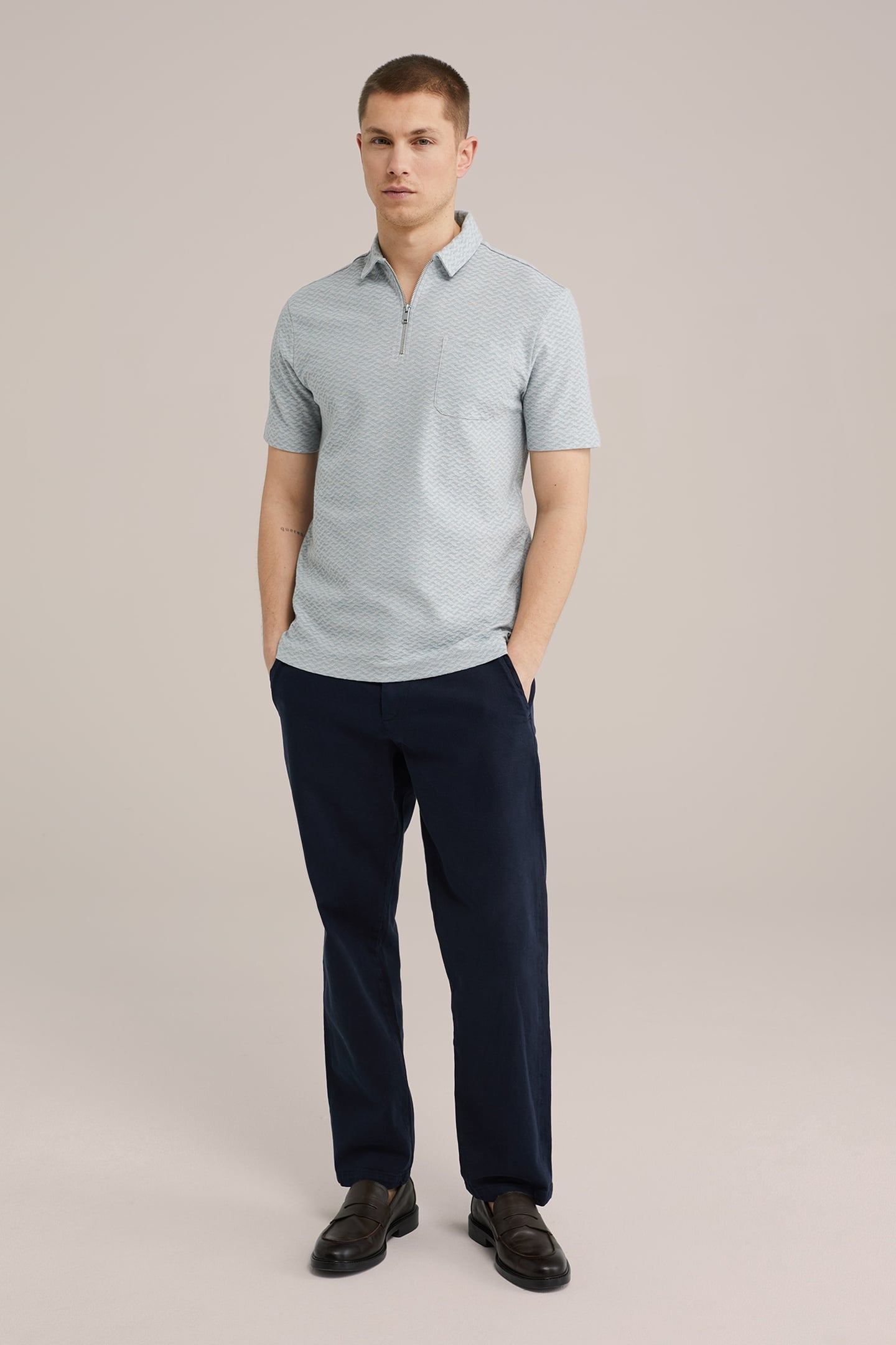 POLO GREYISH BLUE 1