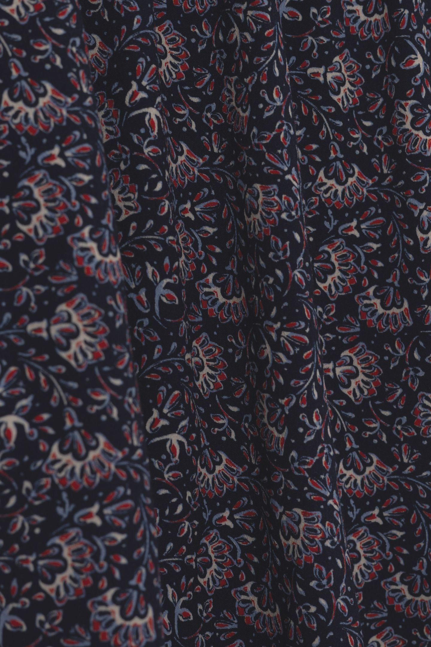 NAVY DRESS WITH ROCK FLORAL PRINT MARINE 7
