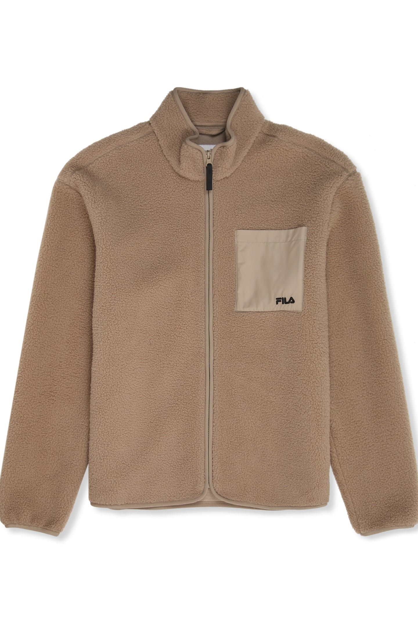 VALGRANA REGULAR TEDDY FLEECE JACKET WEATHERED TEAK 5
