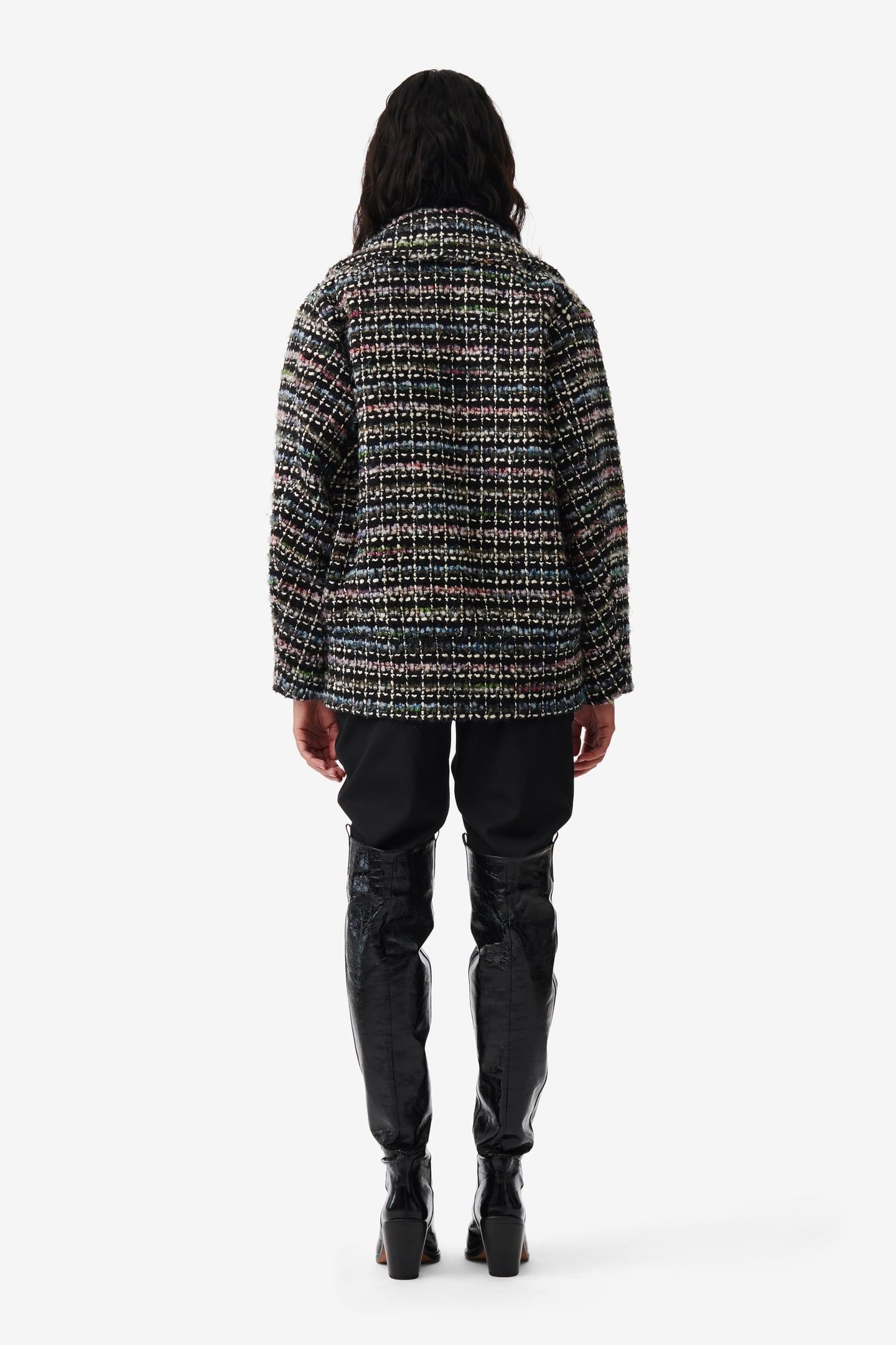 JUDIT OUTERWEAR BLACK MULTICO 3