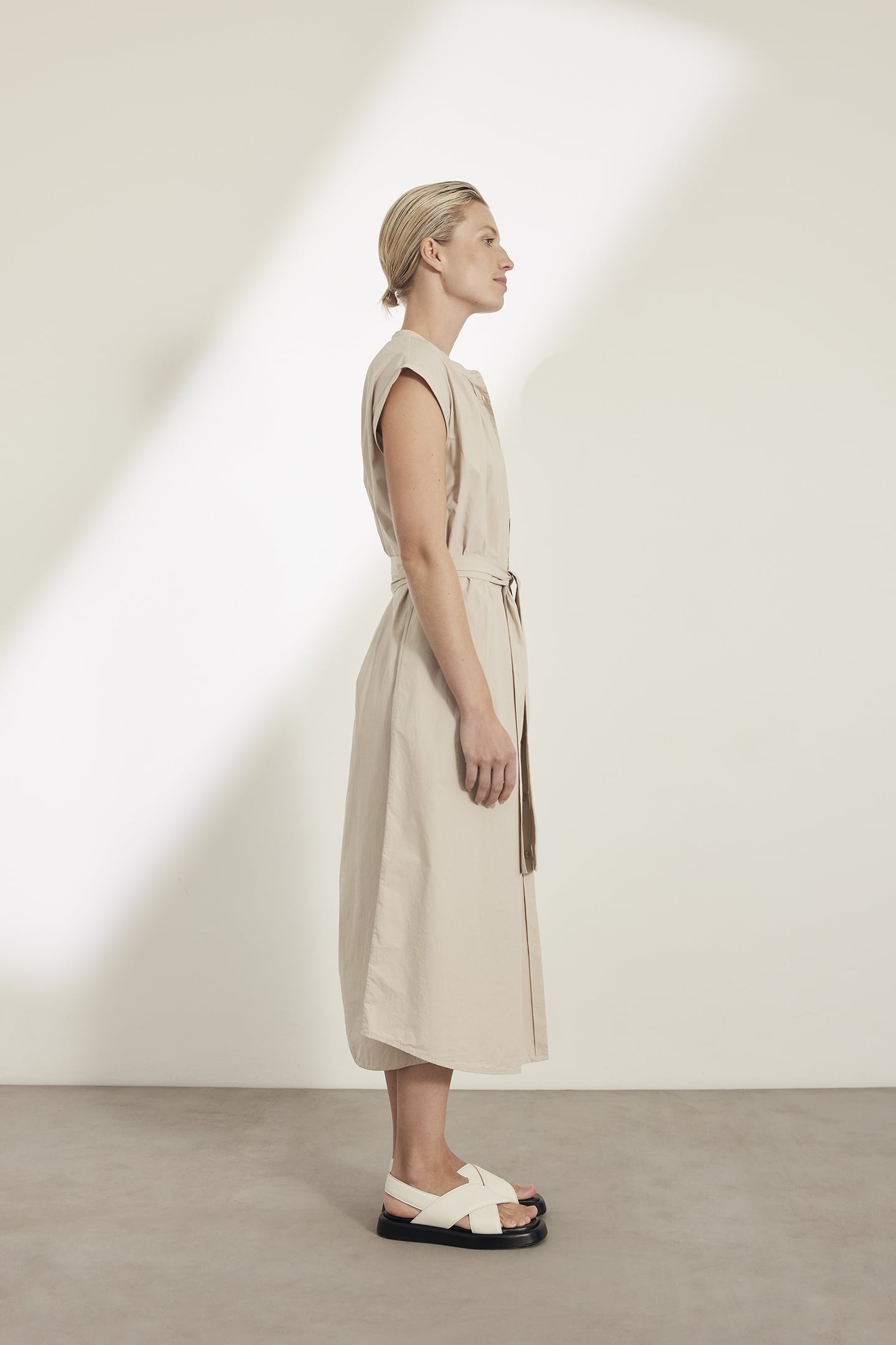 KARO DRESS SAND 6