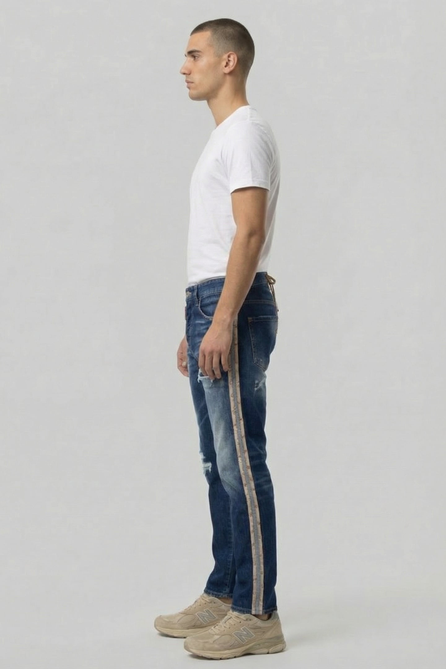JEANS 5 POCKETS BLUE 3