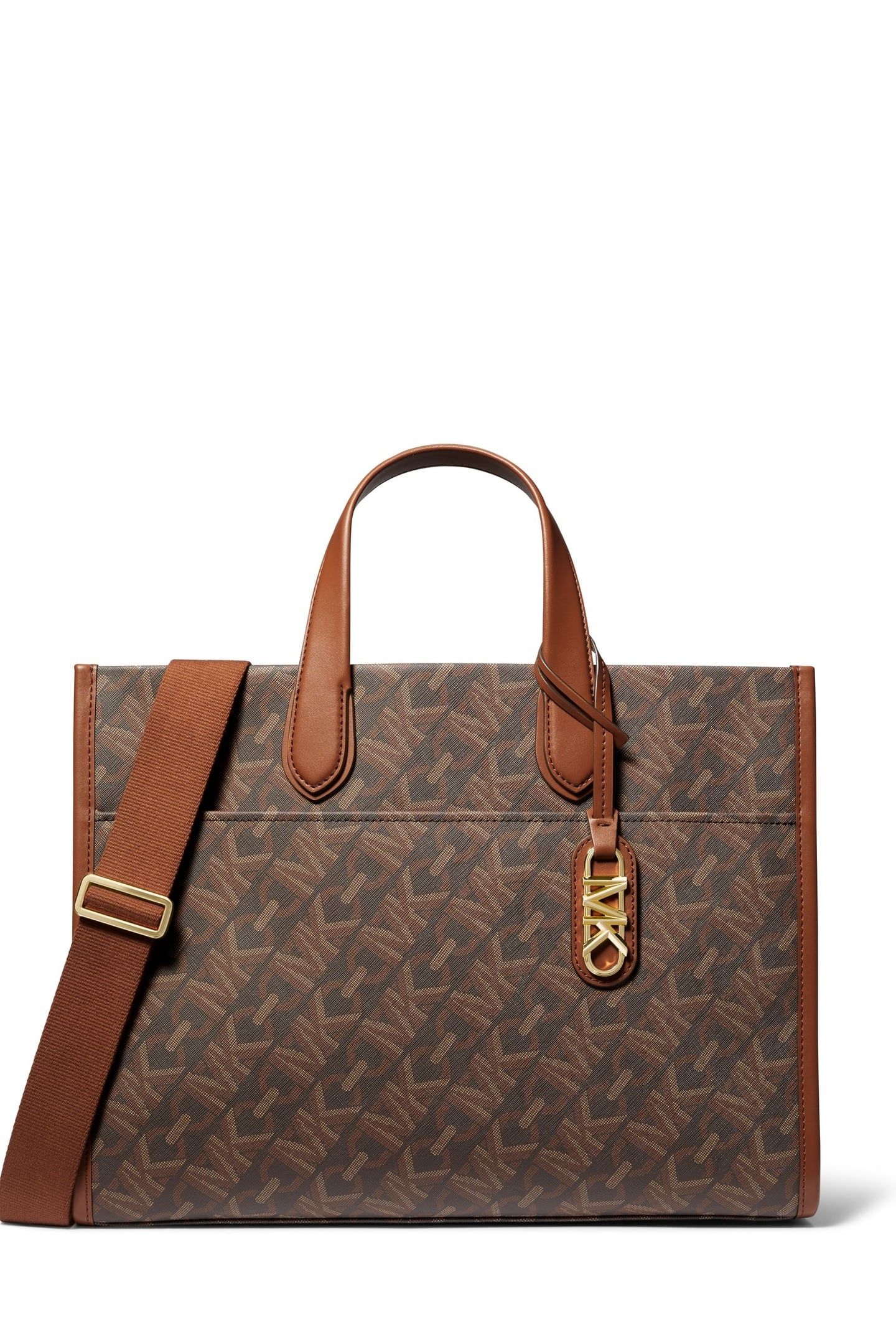LARGE GRAB TOTE BRN/LUGGAGE 2