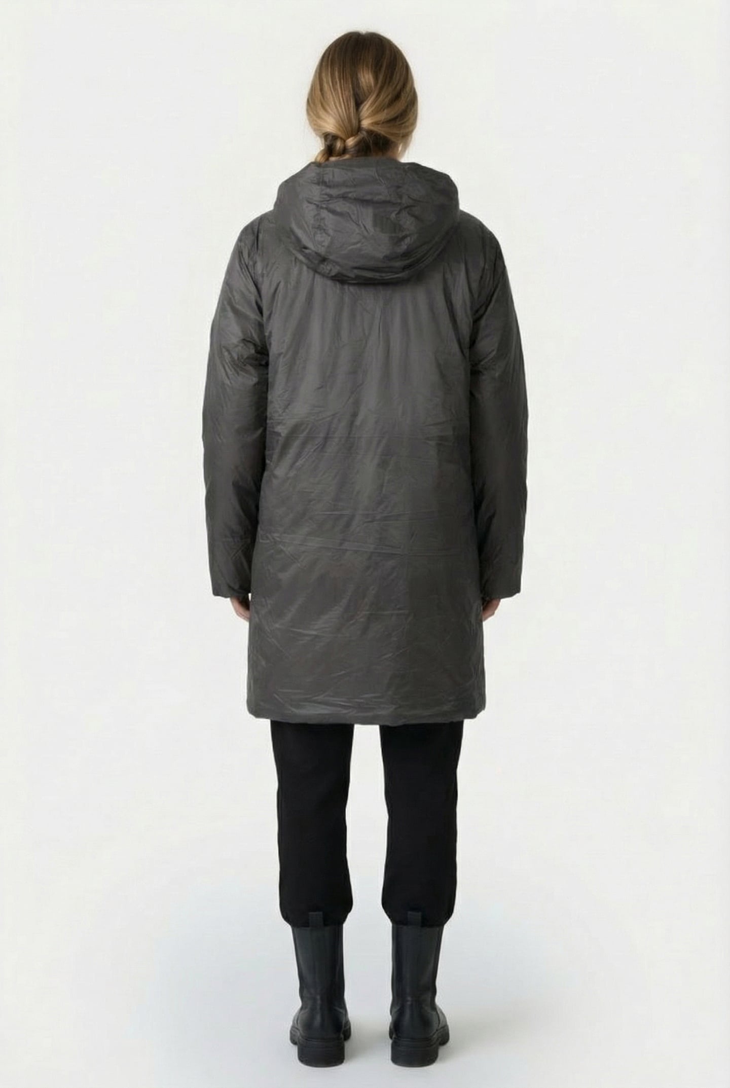 UNISEX KEVO LONG PUFFER JACKET W4T4 GREY 3