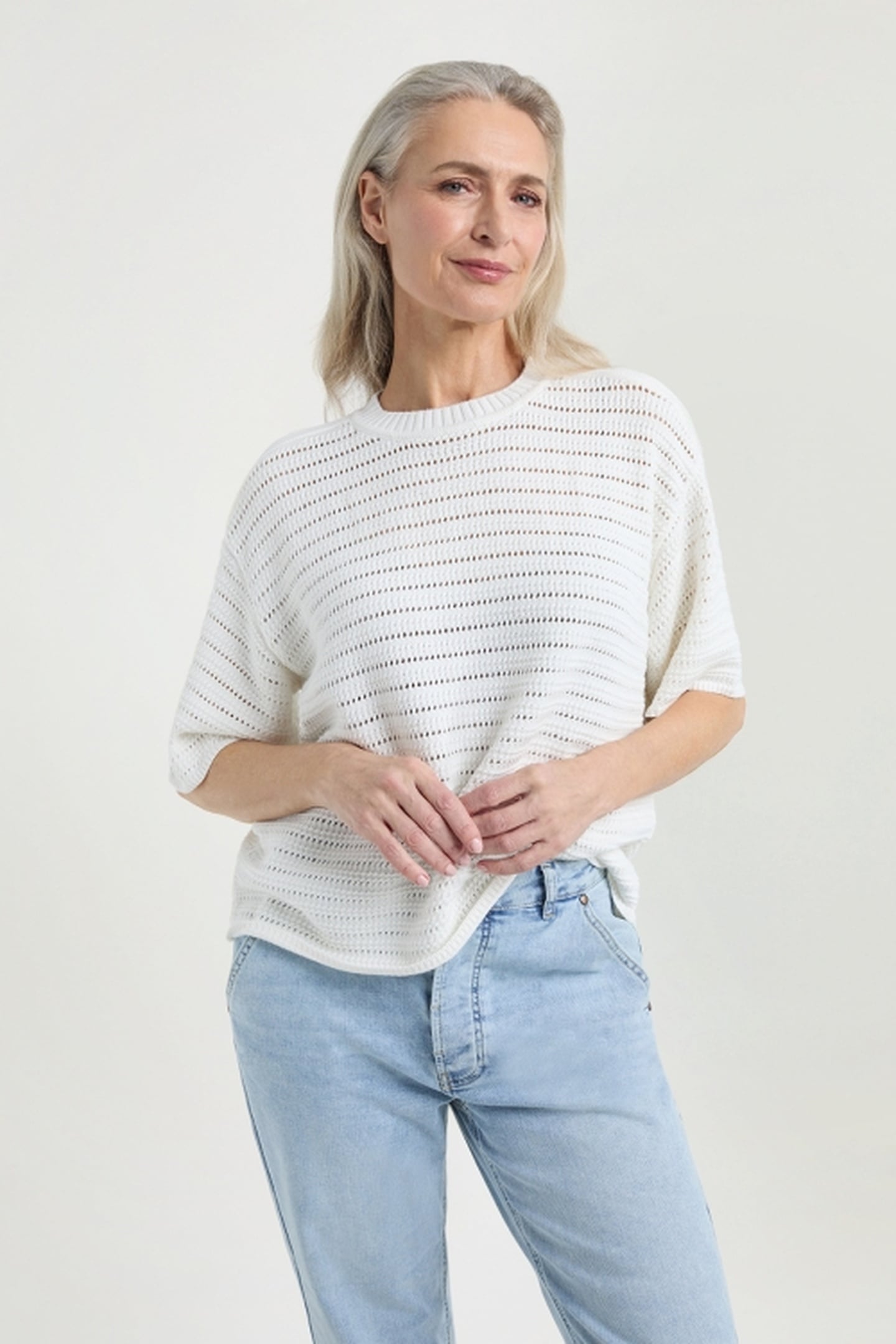 JOYCE SWEATER WHITE 1