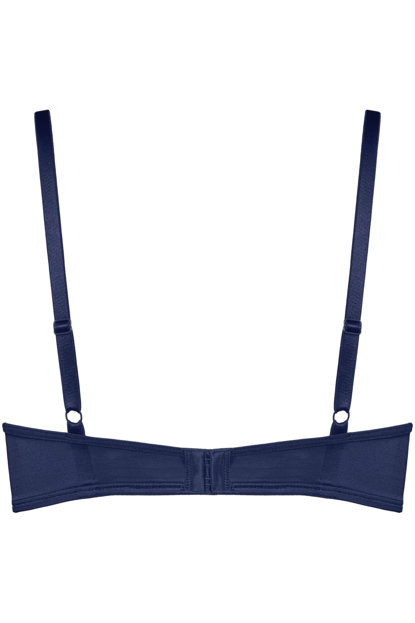 MORANA DARK SKY BLUE PLUNGE BALCONY BRA 4