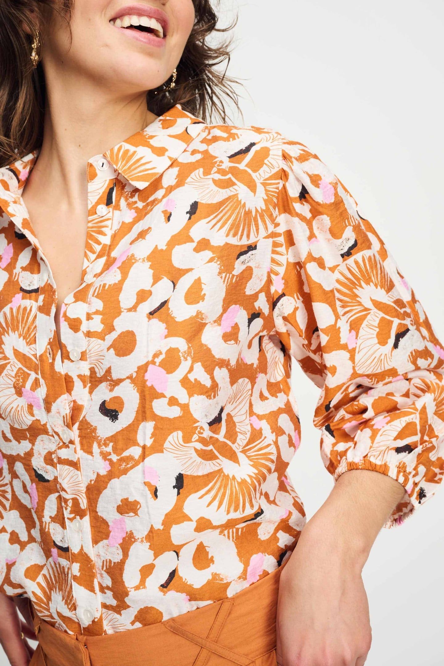 BLOUSE - ADVENTURE ORANGE 6