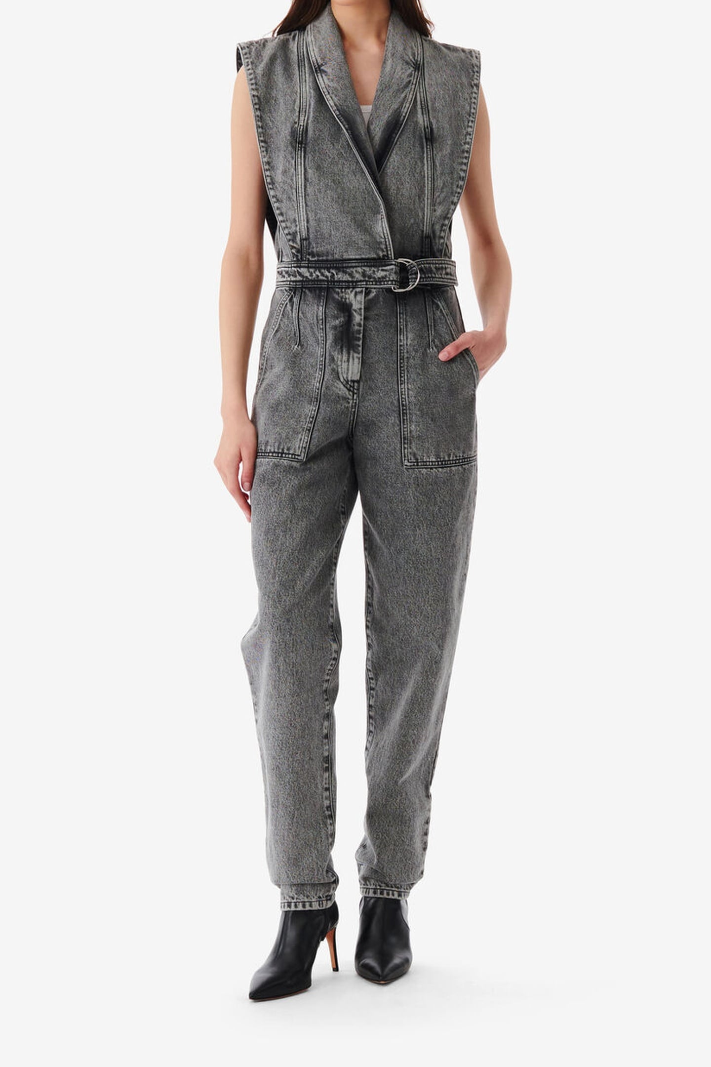 LAEBI JUMPSUIT SNOW BLACK 1
